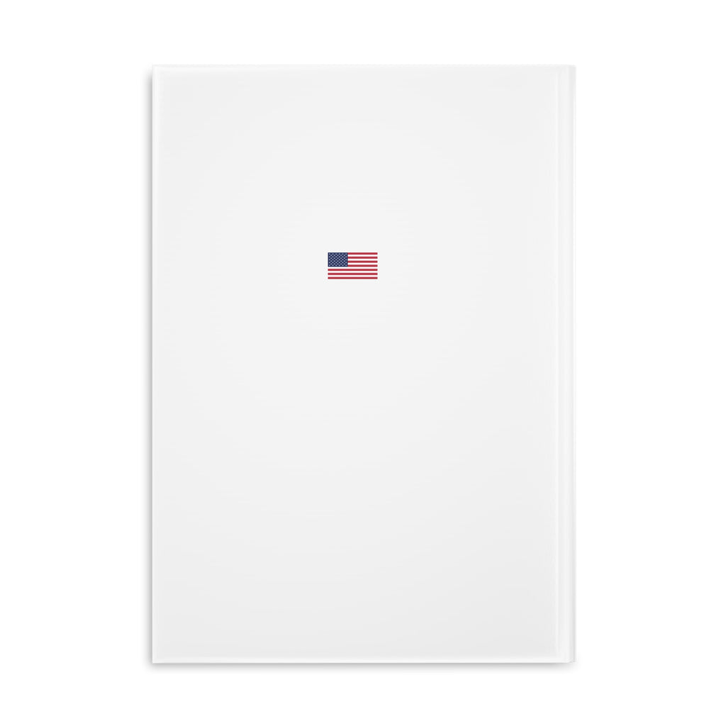America 250 Hardcover Notebook | Patriotic USA Flag Journal