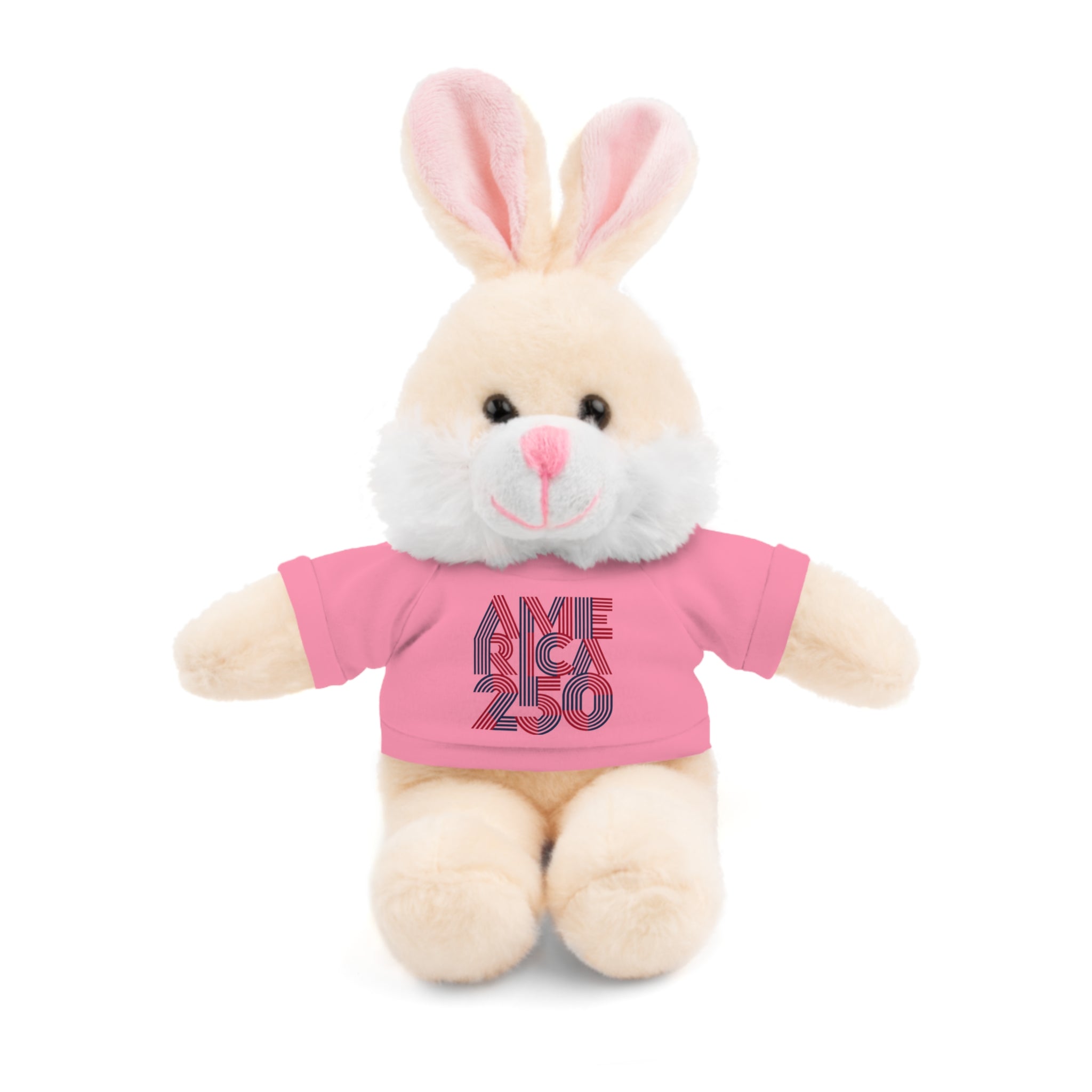 America 250 Teddy Bear plush | Patriotic stuffed animal with tee