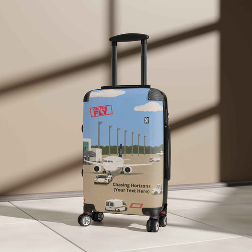 oryggy Originals Summer line Personalized Airport Runway Suitcase