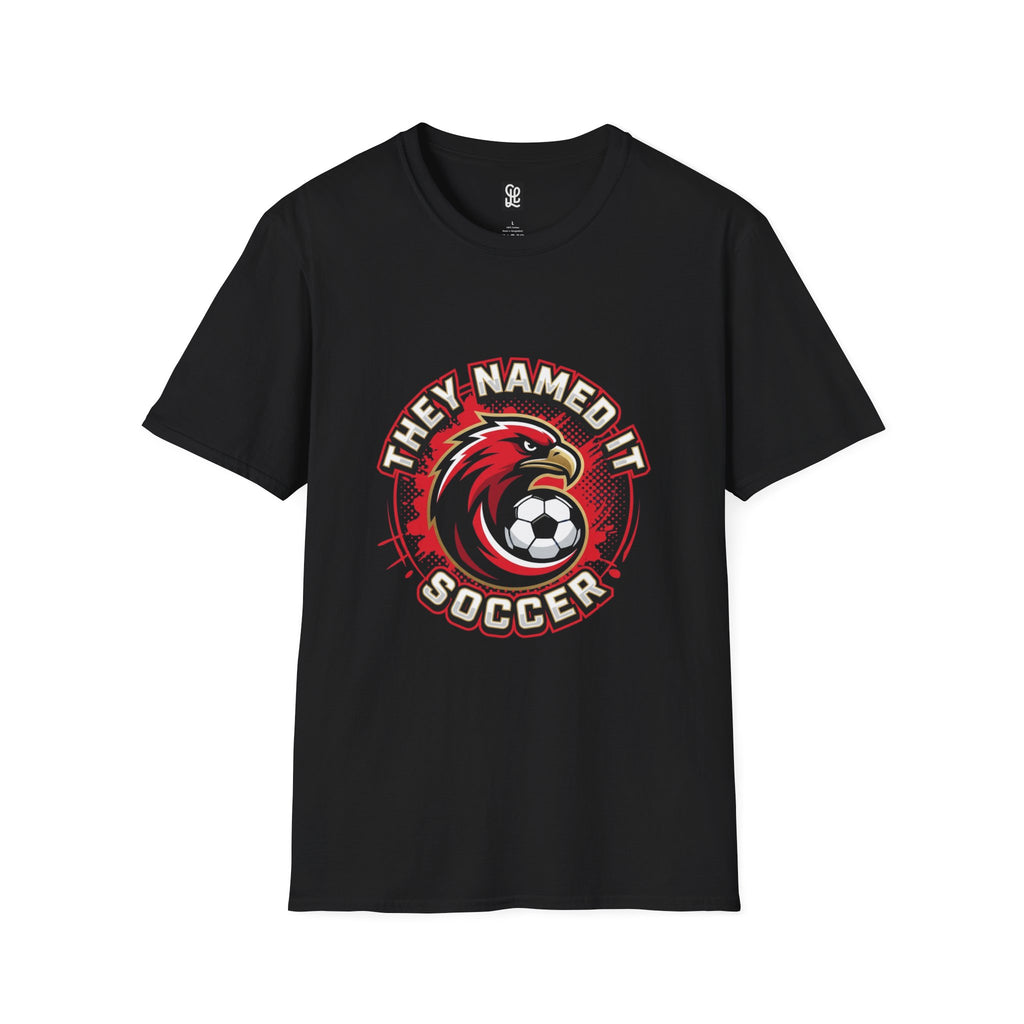 FIFA 2026 Soccer Eagle T-Shirt — "They Named It Soccer" Vintage Soccer Graphic Tee