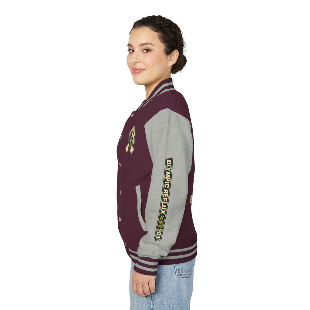 OR Olympic Reflux Varsity Jacket — Alexander Peterson "The Concrete is Master" Edition