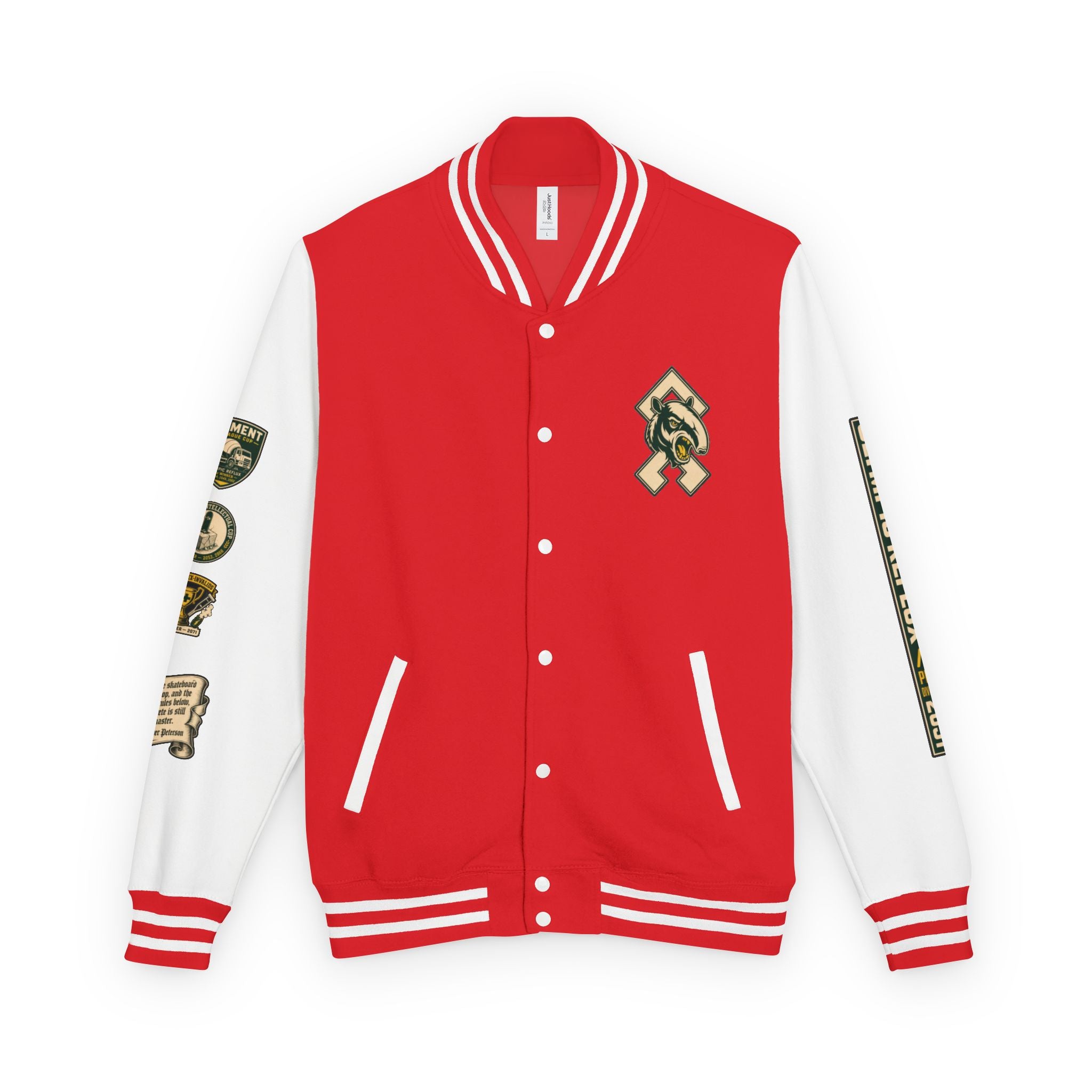 OR Olympic Reflux Varsity Jacket — Alexander Peterson "The Concrete is Master" Edition