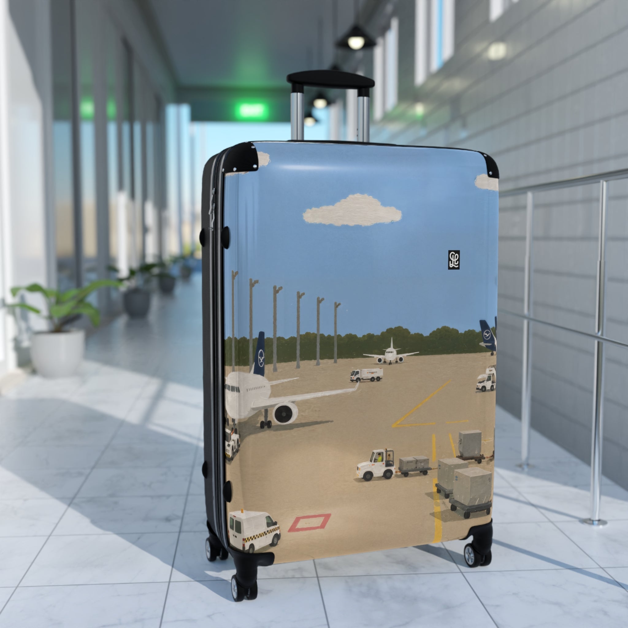 oryggy Originals Summer line Airport Runway Suitcase