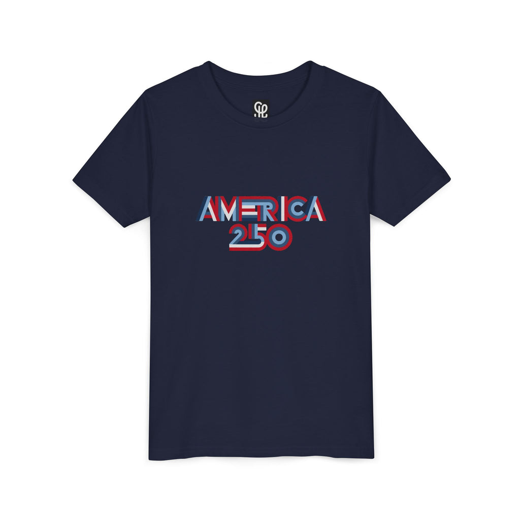 America 250 Youth Tee — Patriotic 250th Anniversary Kids T-Shirt