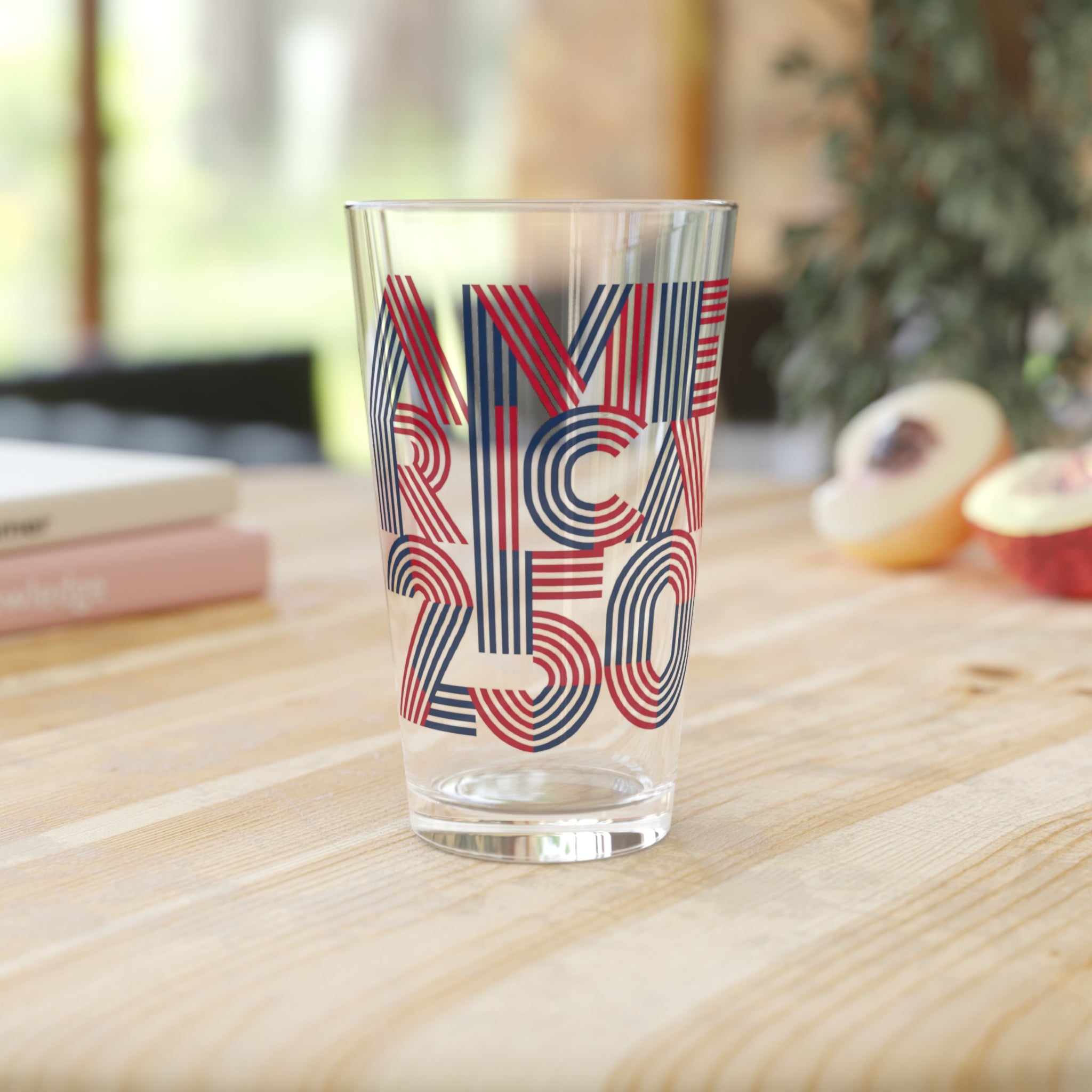 Pint Glass — America 250 Patriotic 16oz Beer Pint