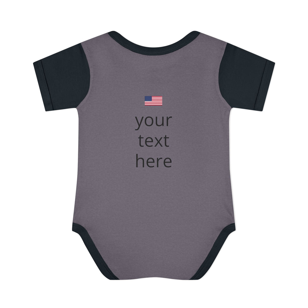 America 250 Personalized Infant Bodysuit | USA Flag