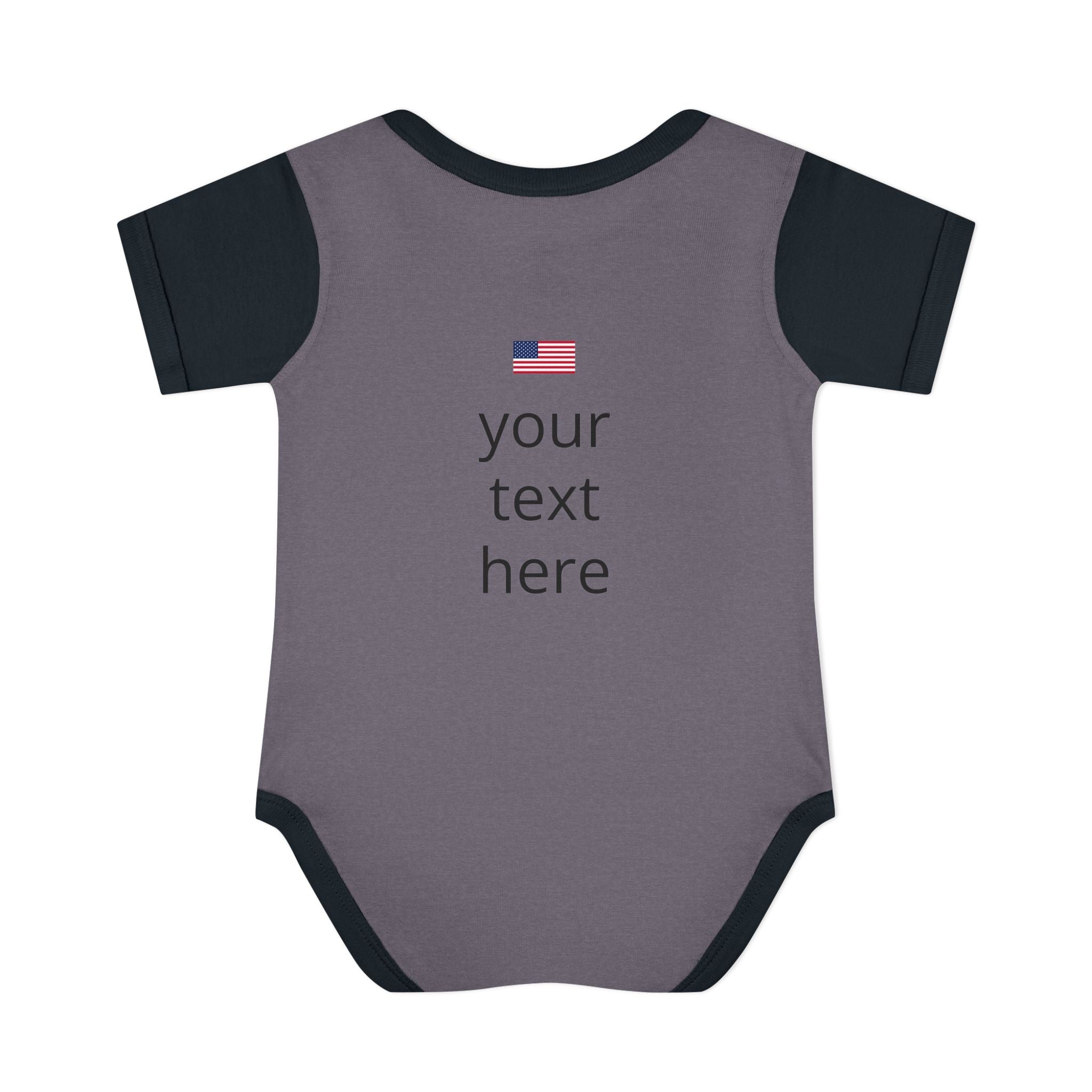 America 250 Personalized Infant Bodysuit | USA Flag