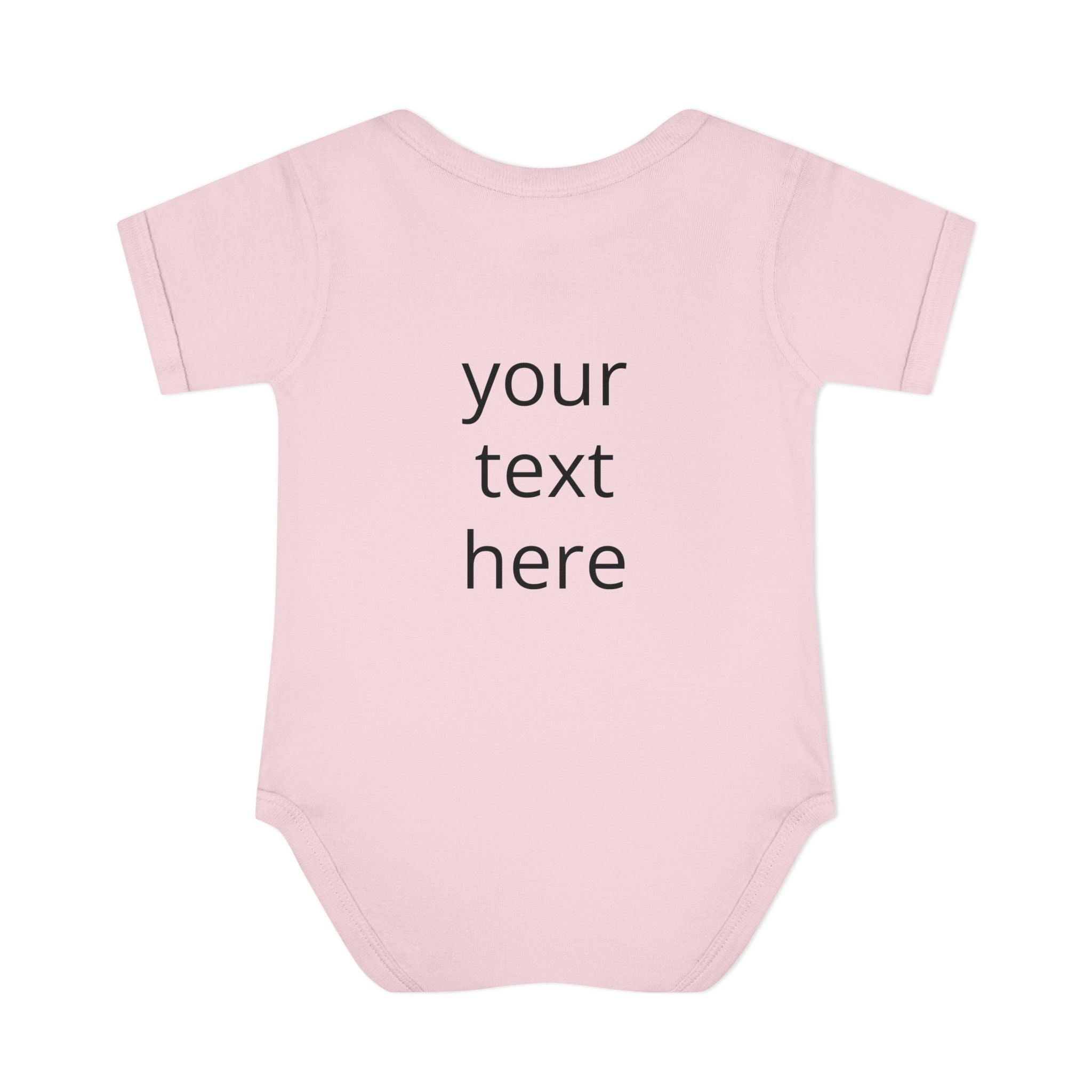 America 250 Personalized Baby Bodysuit - 'Bernin 2026' Patriotic Infant One-Piece (Custom Back Text)