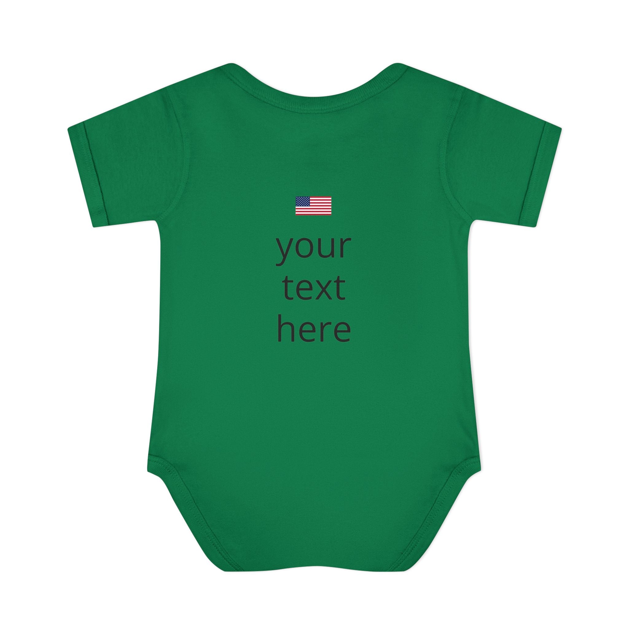 America 250 Personalized Infant Bodysuit | USA Flag
