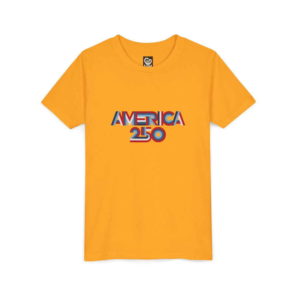 America 250 Youth Tee — Patriotic 250th Anniversary Kids T-Shirt