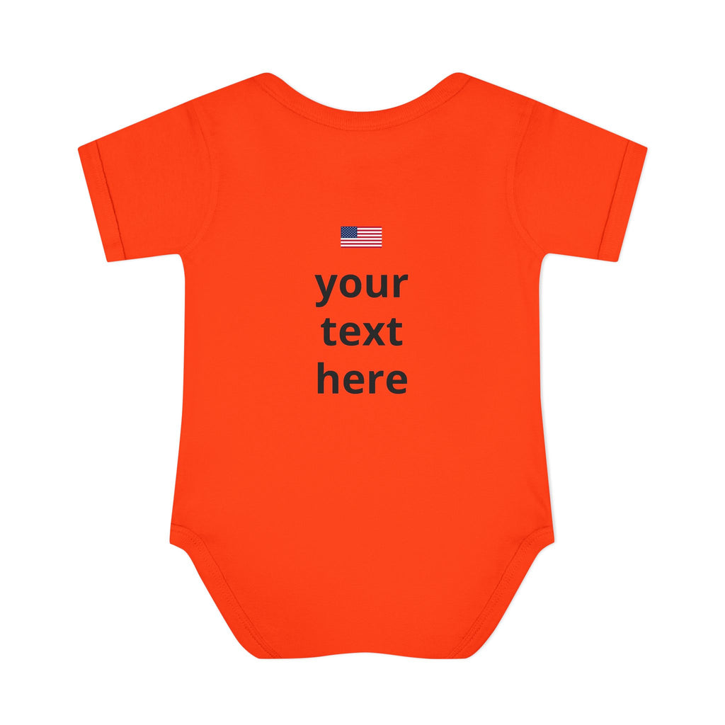 America 250 Personalized Infant Bodysuit | USA Flag