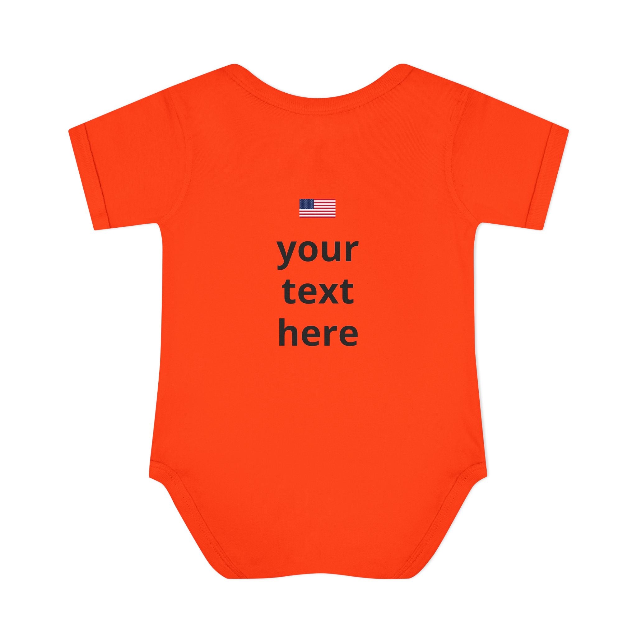 America 250 Personalized Infant Bodysuit | USA Flag