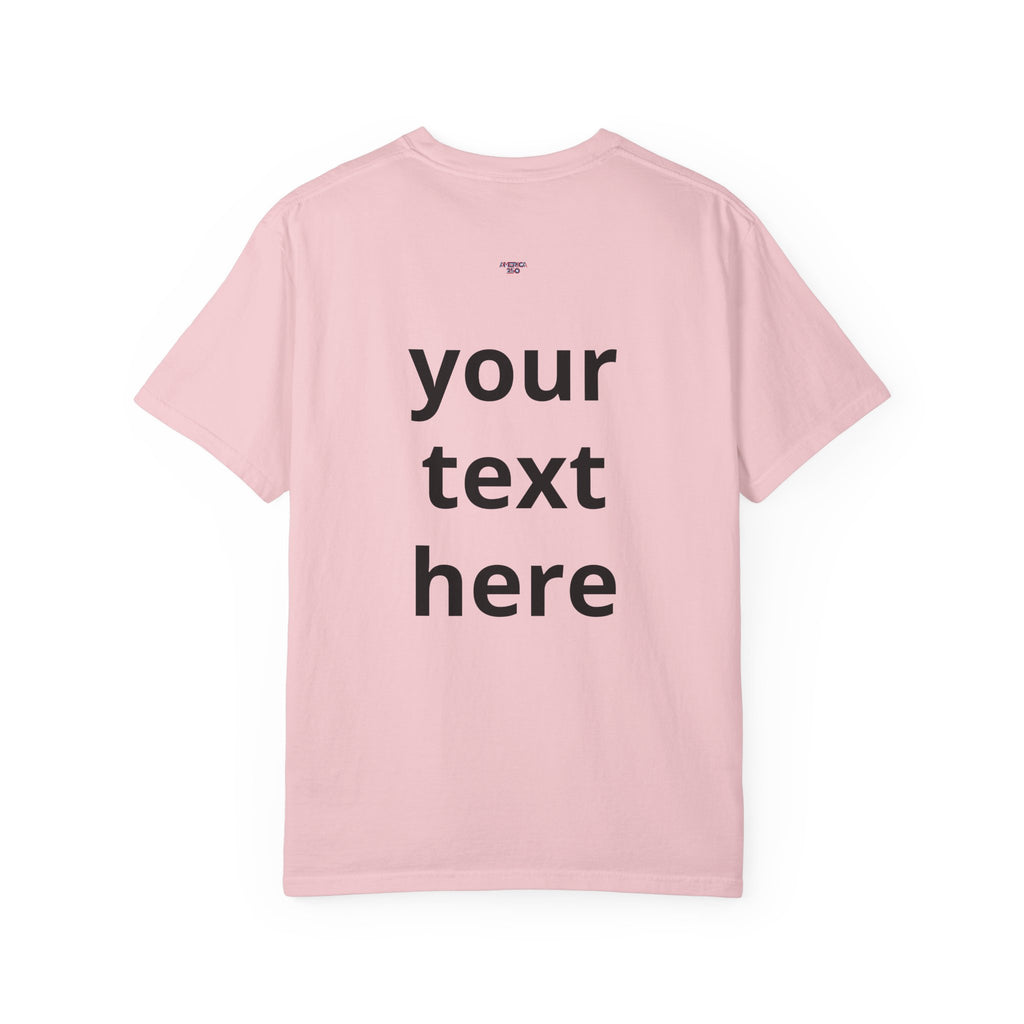 America 250 Unisex Personalized Garment-Dyed T-shirt