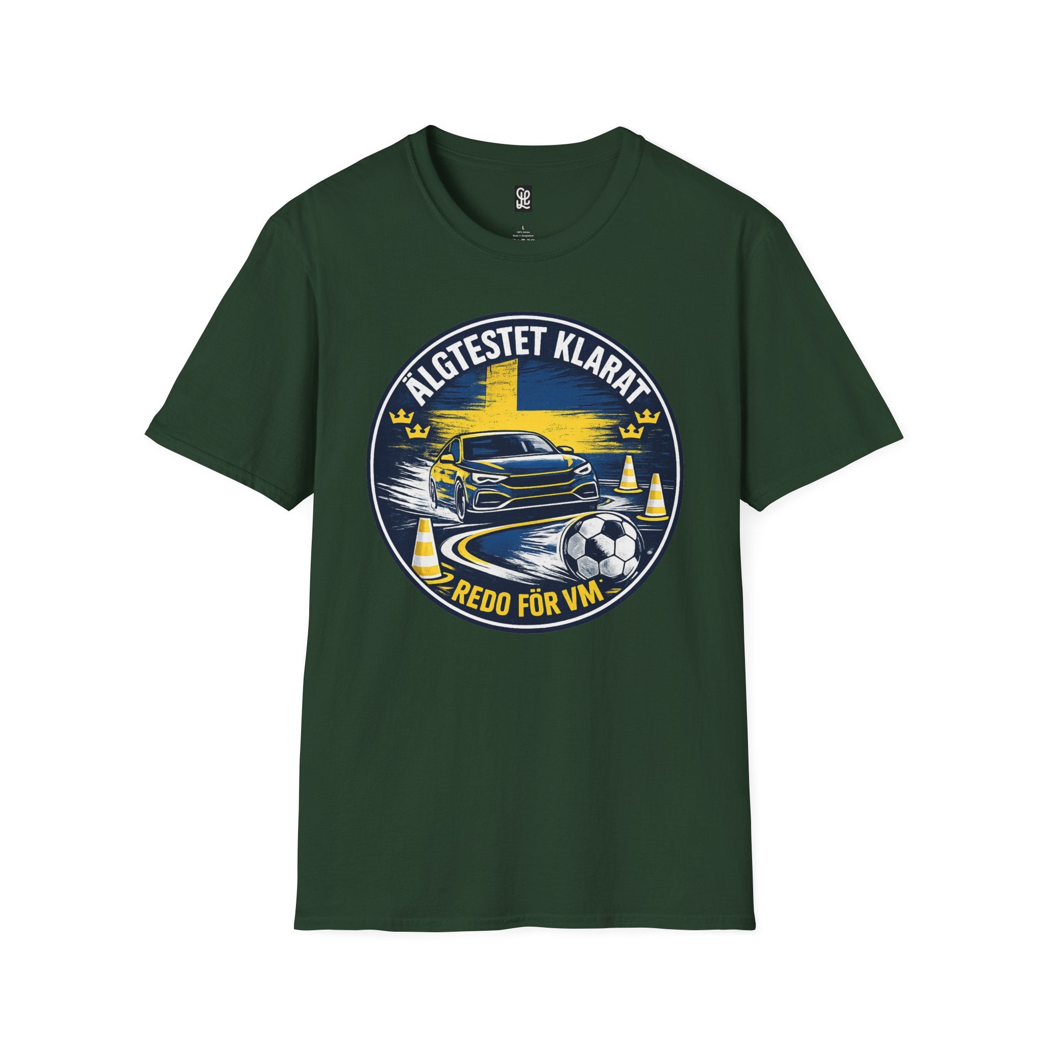 fifa-world-cup-2026-t-shirt-algtestet-klarat-ready-for-vm-swedish-car-driver-tee - Retro Football Apparel oryggy