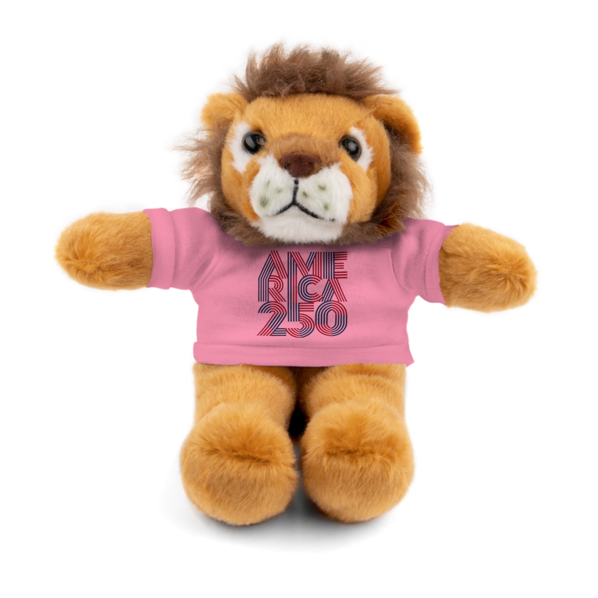 America 250 Teddy Bear plush | Patriotic stuffed animal with tee