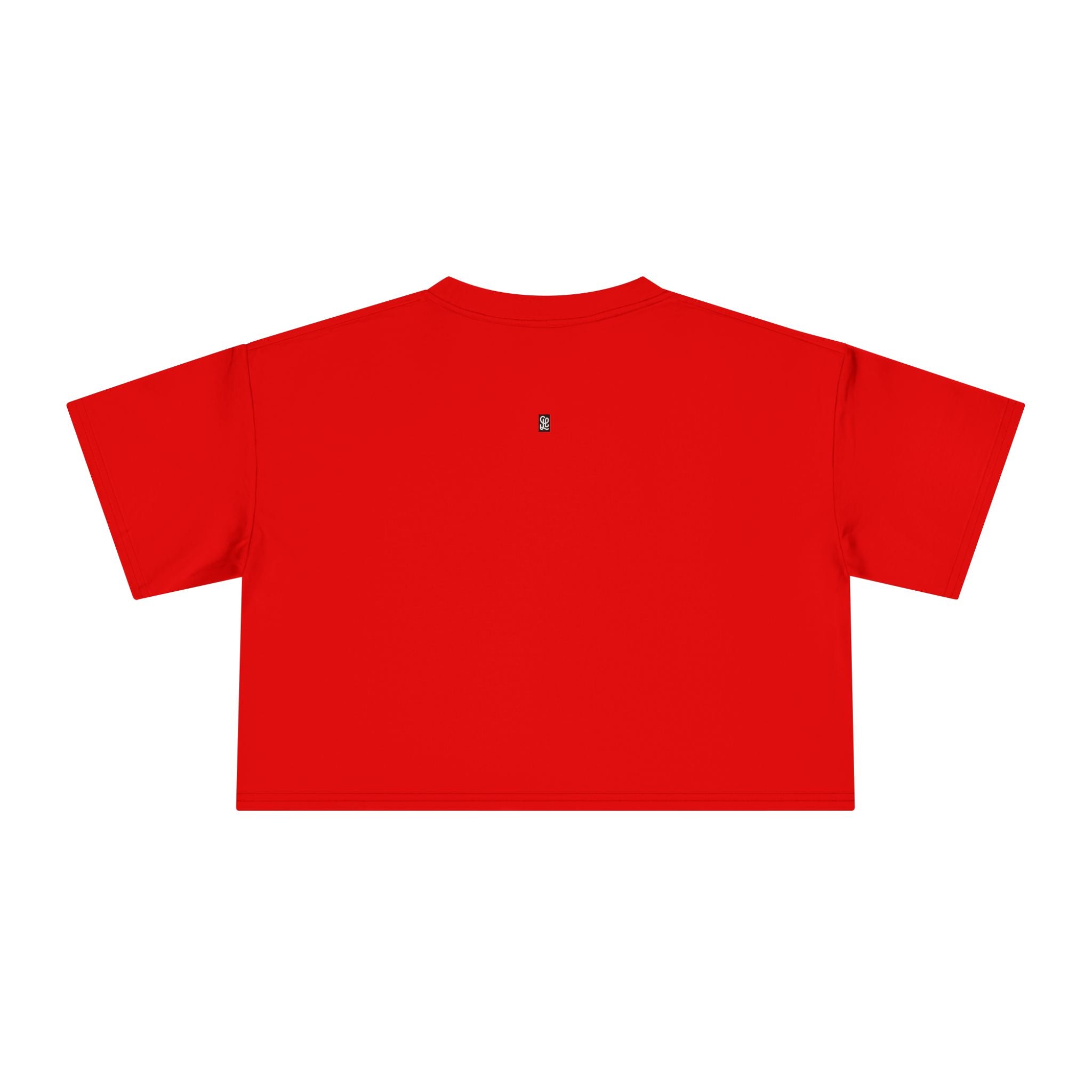 America 250 Crop Tee — Patriotic 3D Red & Blue Graphic