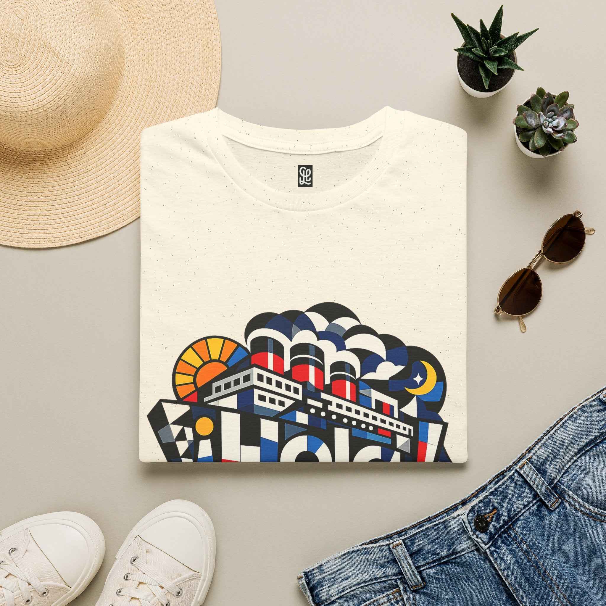 oryggy Originals Summer line T-Shirt — Retro Nautical Cruise Graphic "¡Hola!" Tee