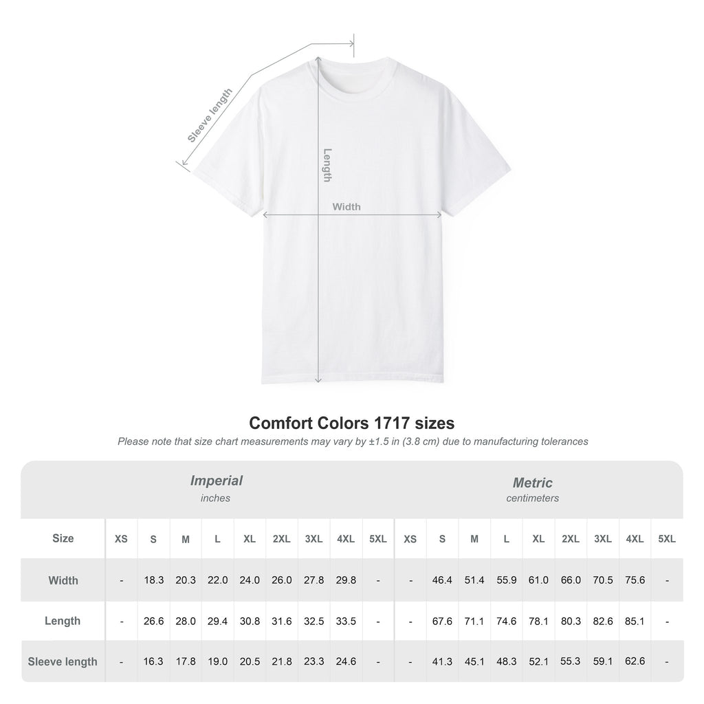 America 250 Unisex Personalized Garment-Dyed T-shirt