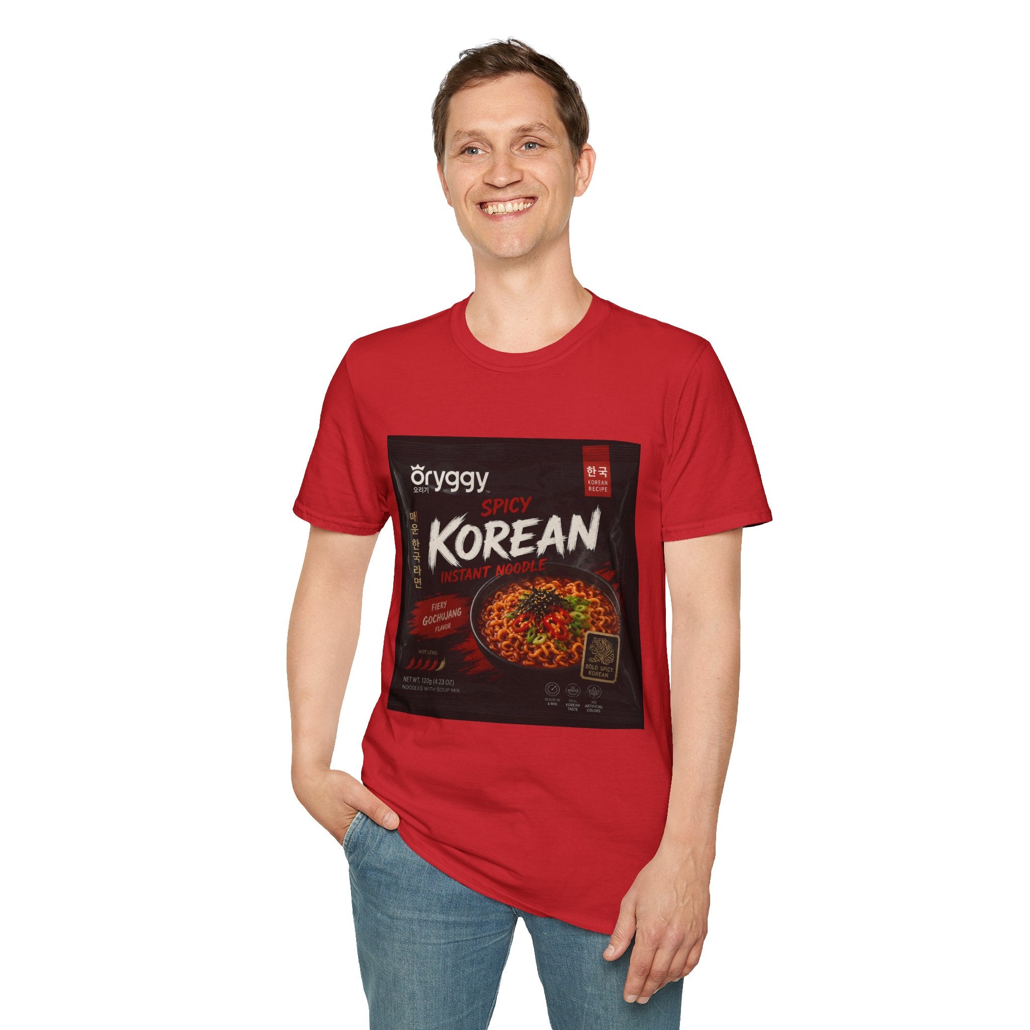 oryggy Originals Summer line Korean Spicy Instant Noodle T-Shirt