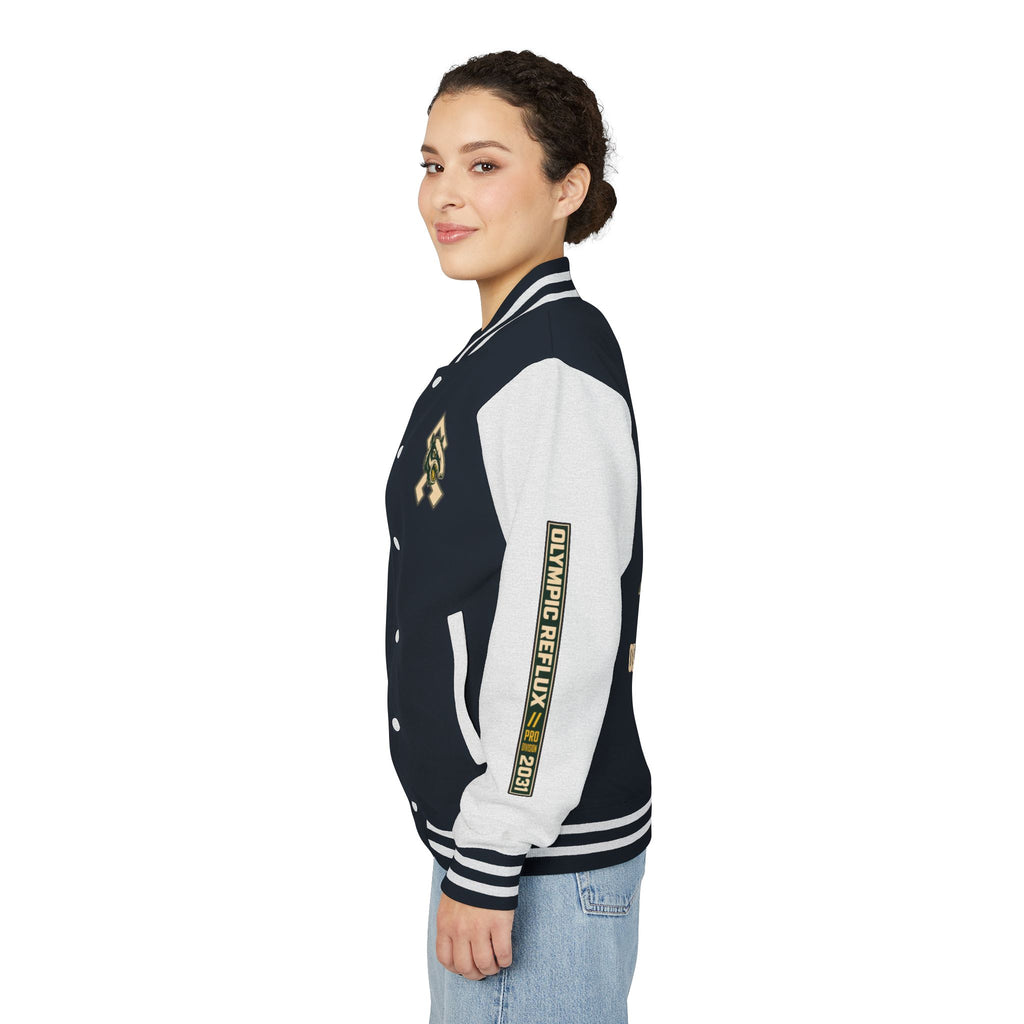 OR Olympic Reflux Varsity Jacket — Alexander Peterson "The Concrete is Master" Edition