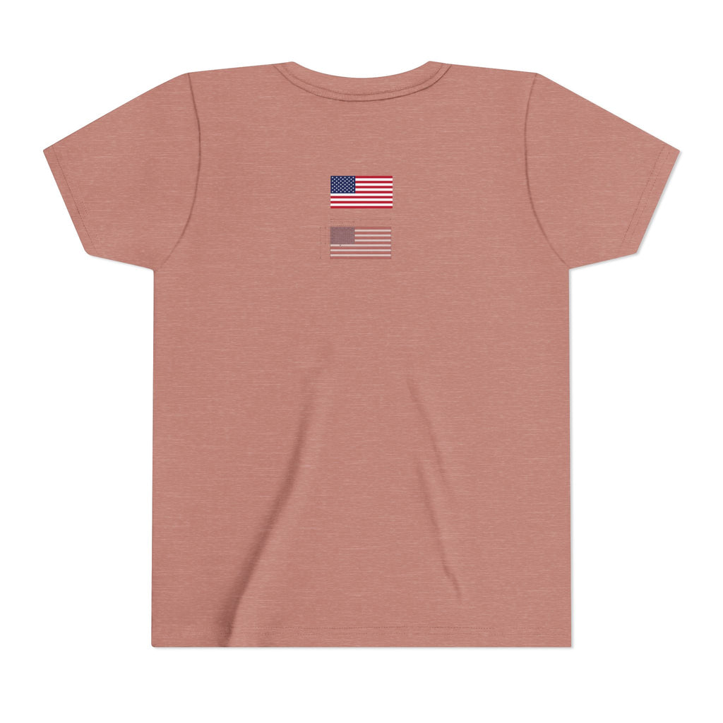 America 250 Youth Tee | Patriotic USA Flag Independence Day