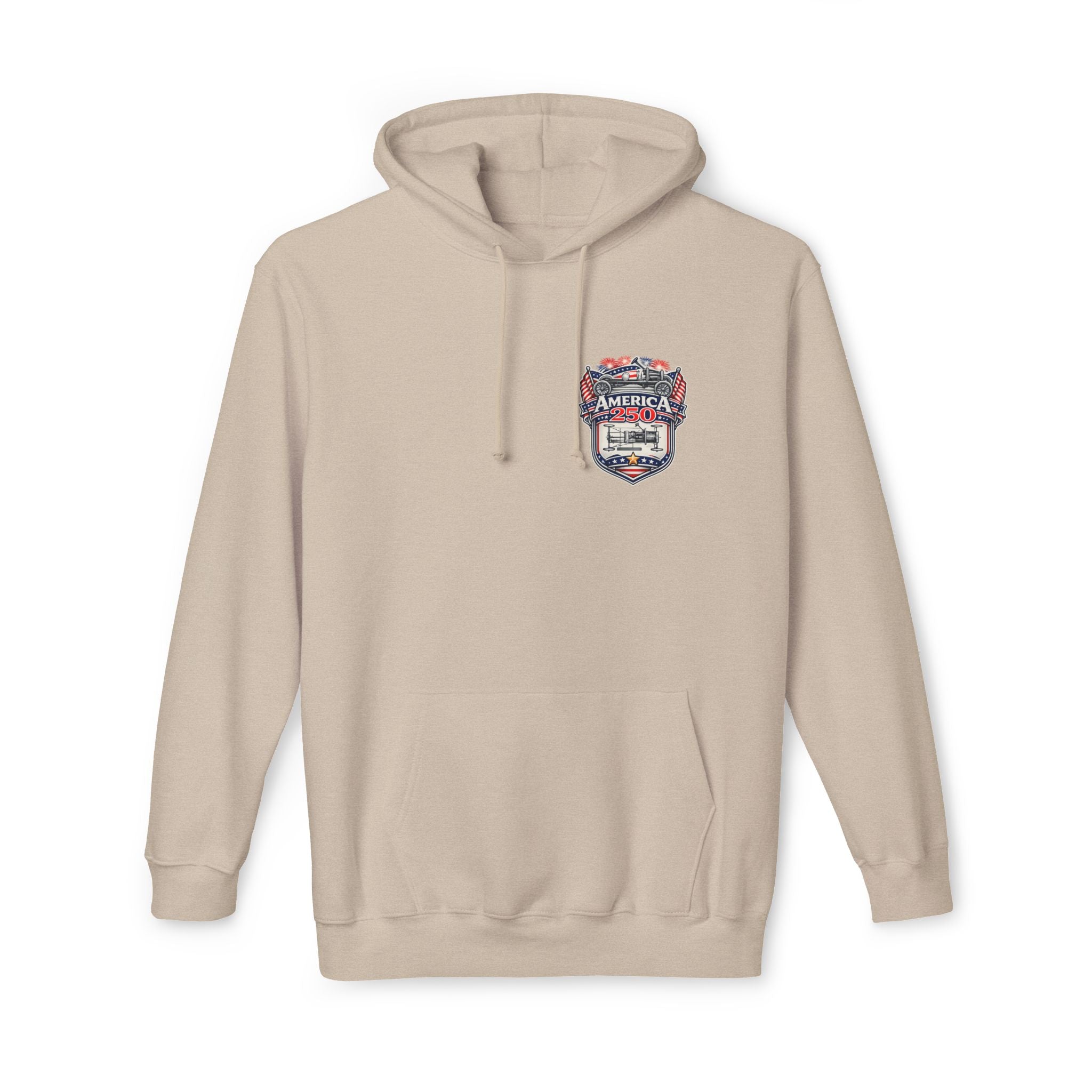 America 250 Patriotic USA Anniversary Hoodie —  Made in USA