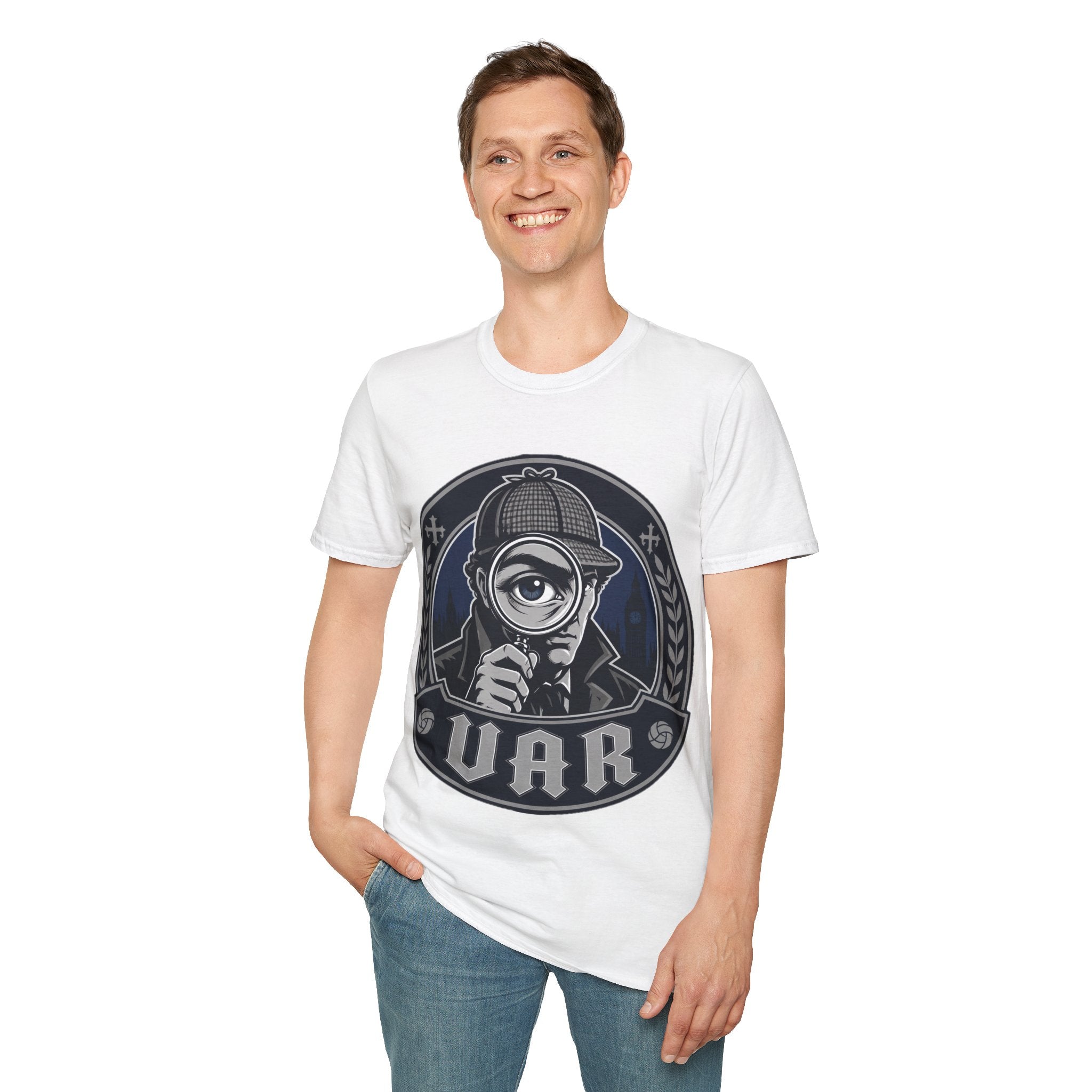 FIFA World Cup 2026 - Detective Eye T-Shirt — Vintage Sherlock Magnifying Glass Design