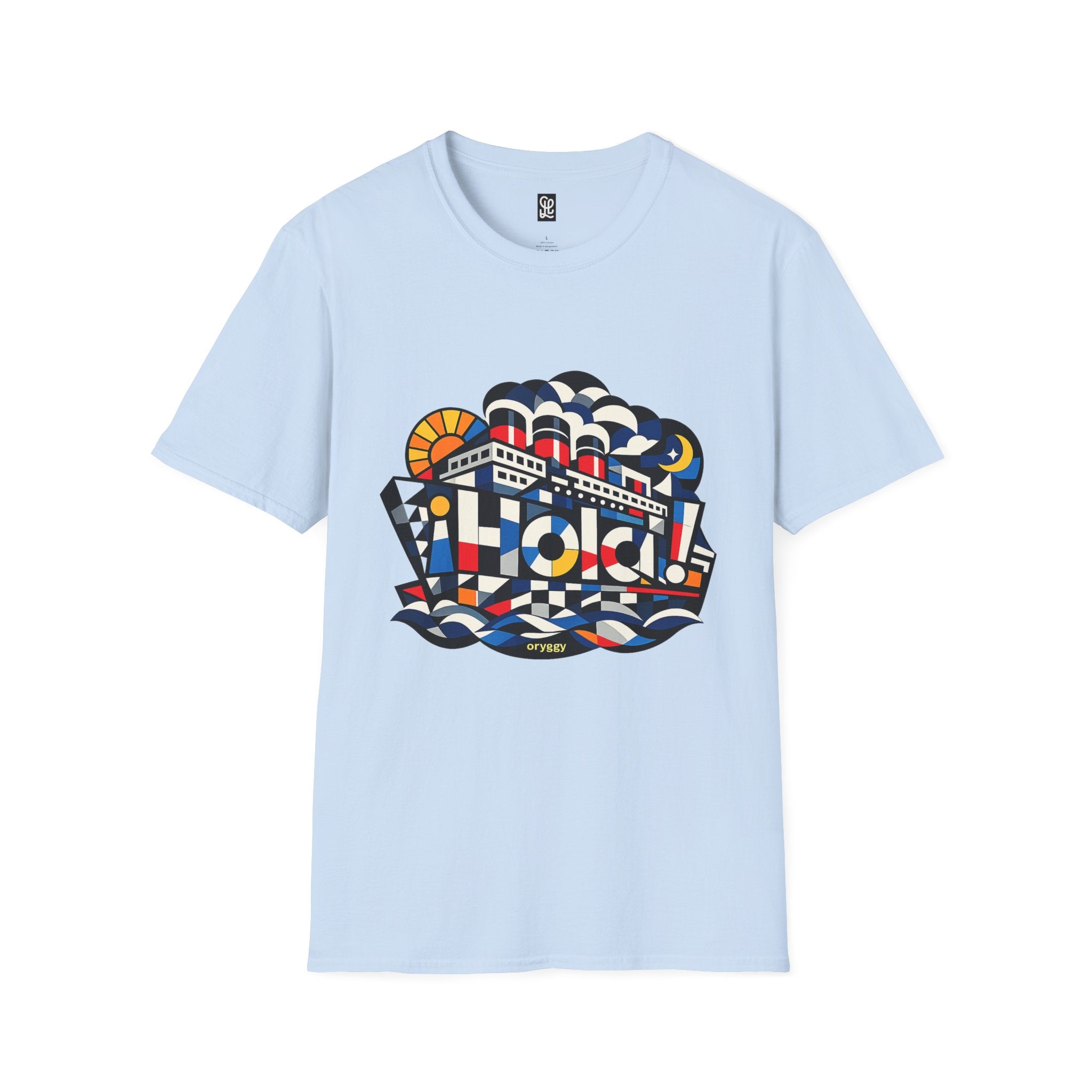 oryggy Originals Summer line T-Shirt — Retro Nautical Cruise Graphic "¡Hola!" Tee