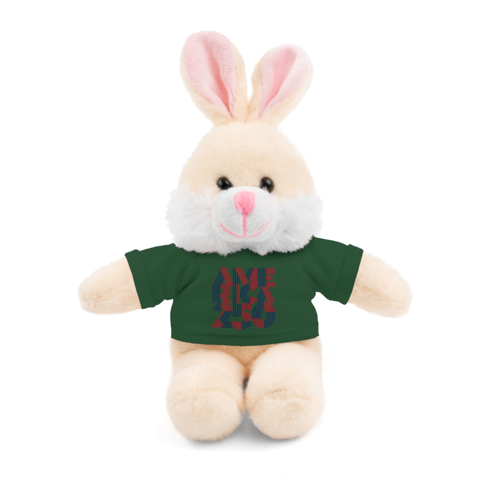 America 250 Teddy Bear plush | Patriotic stuffed animal with tee