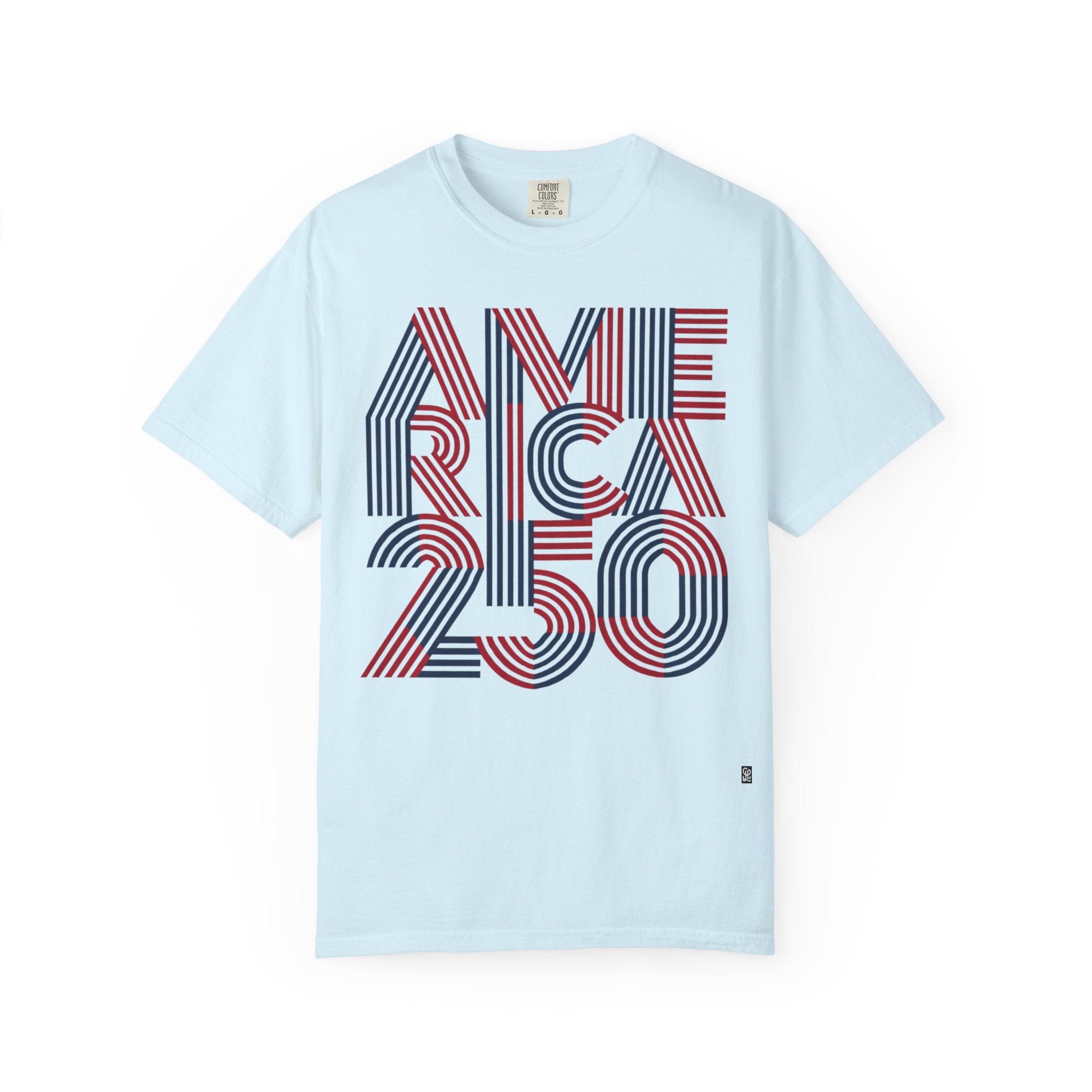 oryggy - america-250-unisex-personalized-garment-dyed-t-shirt - Vintage Patriotic Apparel