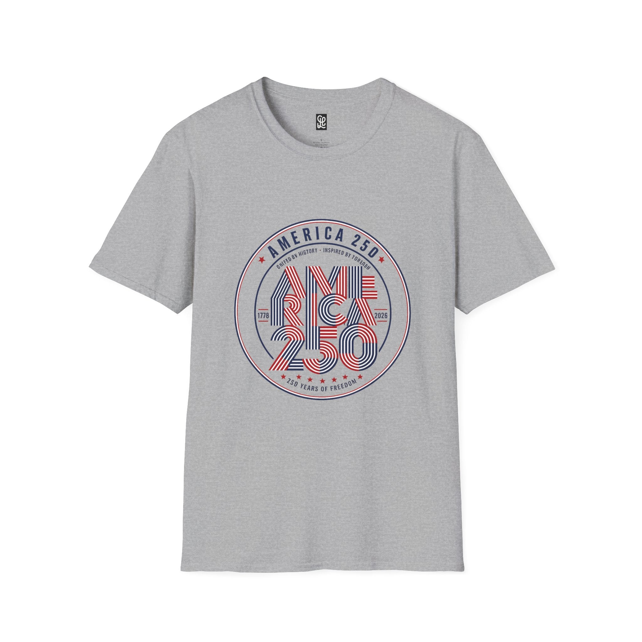 oryggy - america-250-celebration-t-shirt-patriotic-usa-independence-anniversary-tee - Vintage Patriotic Apparel