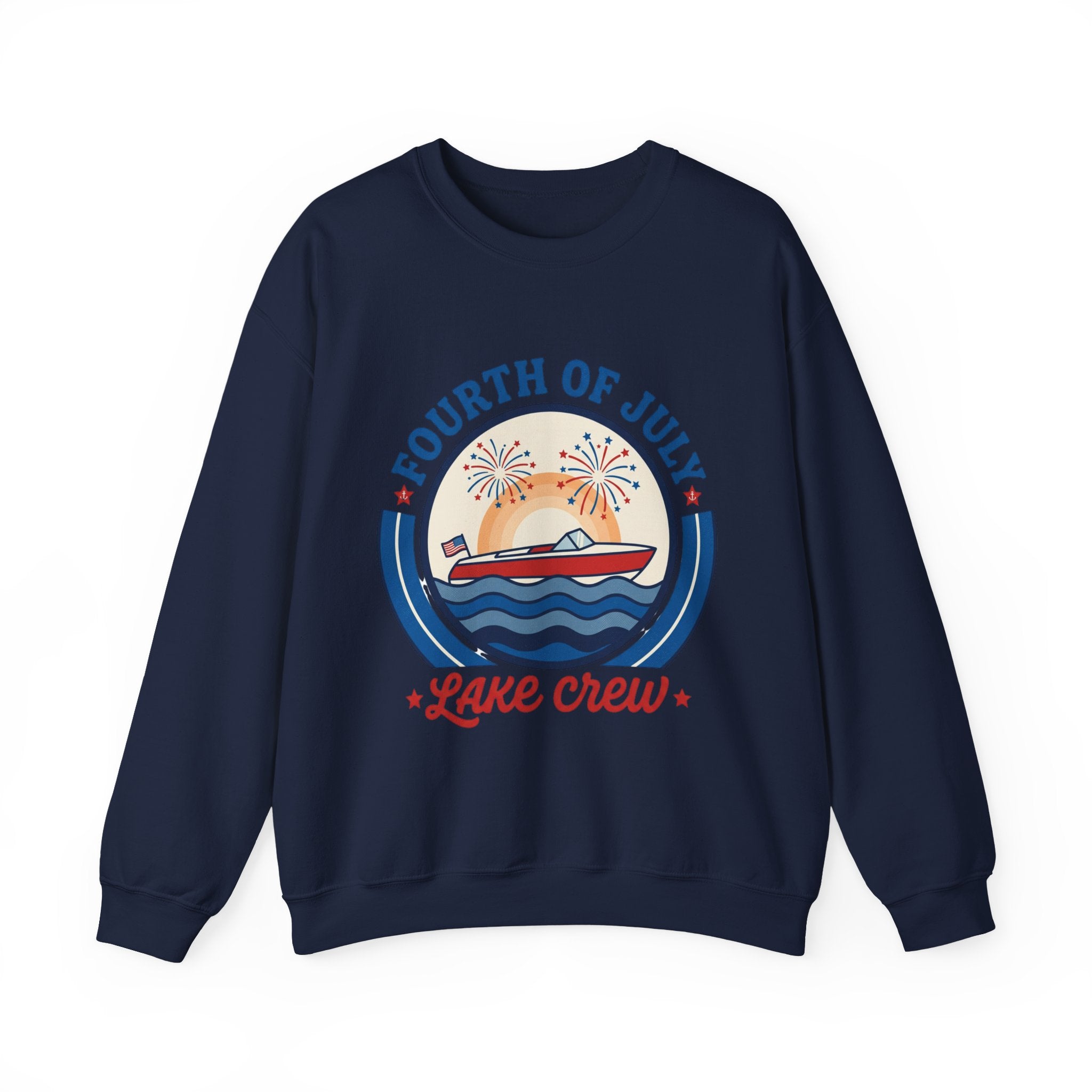 oryggy - america-250-unisex-heavy-blend™-crewneck-sweatshirt - Vintage Patriotic Apparel