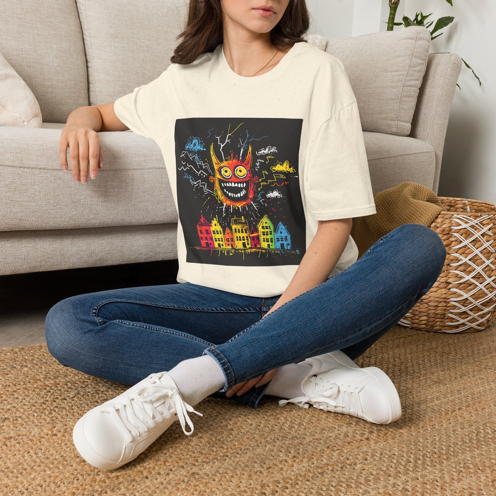 oryggy Originals Summer line Grinning Monster Tee