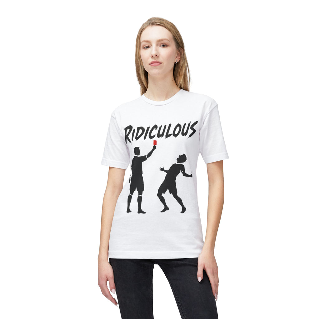 FIFA World Cup 2026 Ridiculous T-Shirt — Silhouette Prank Phone Flash Design