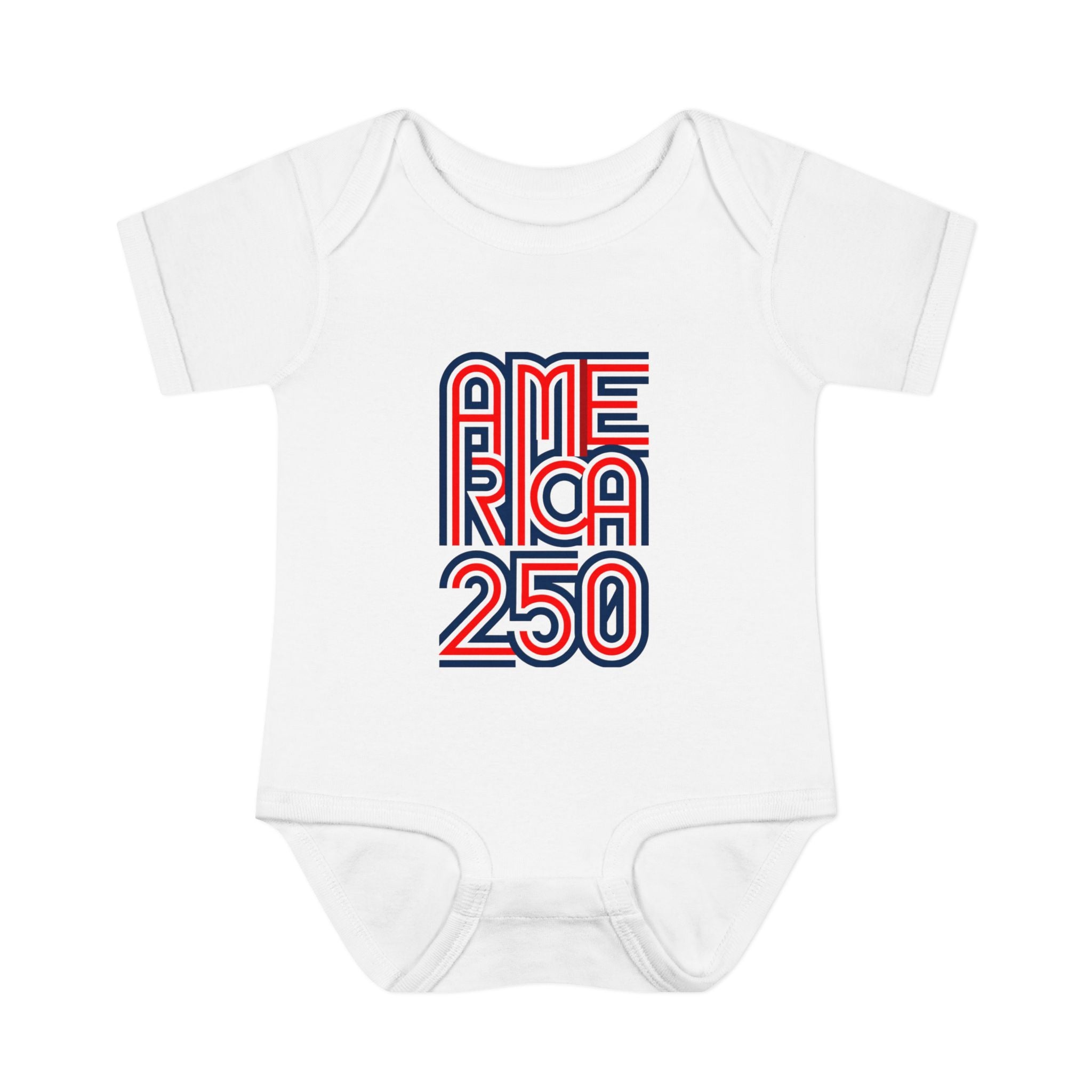 America 250 Infant Bodysuit | USA Flag