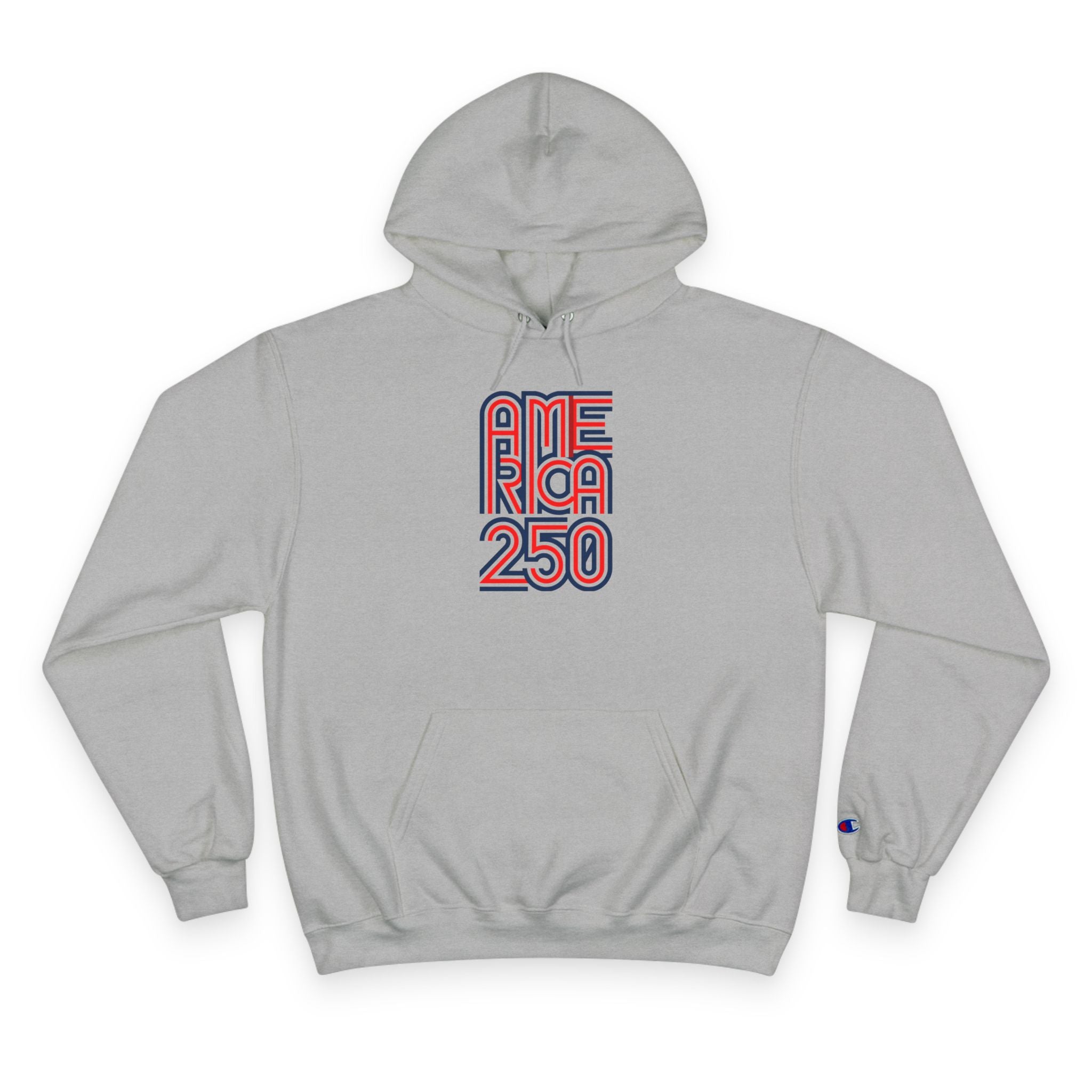 America 250 Hoodie — Retro Red & Blue 2026 Celebration Pullover - Oryggy