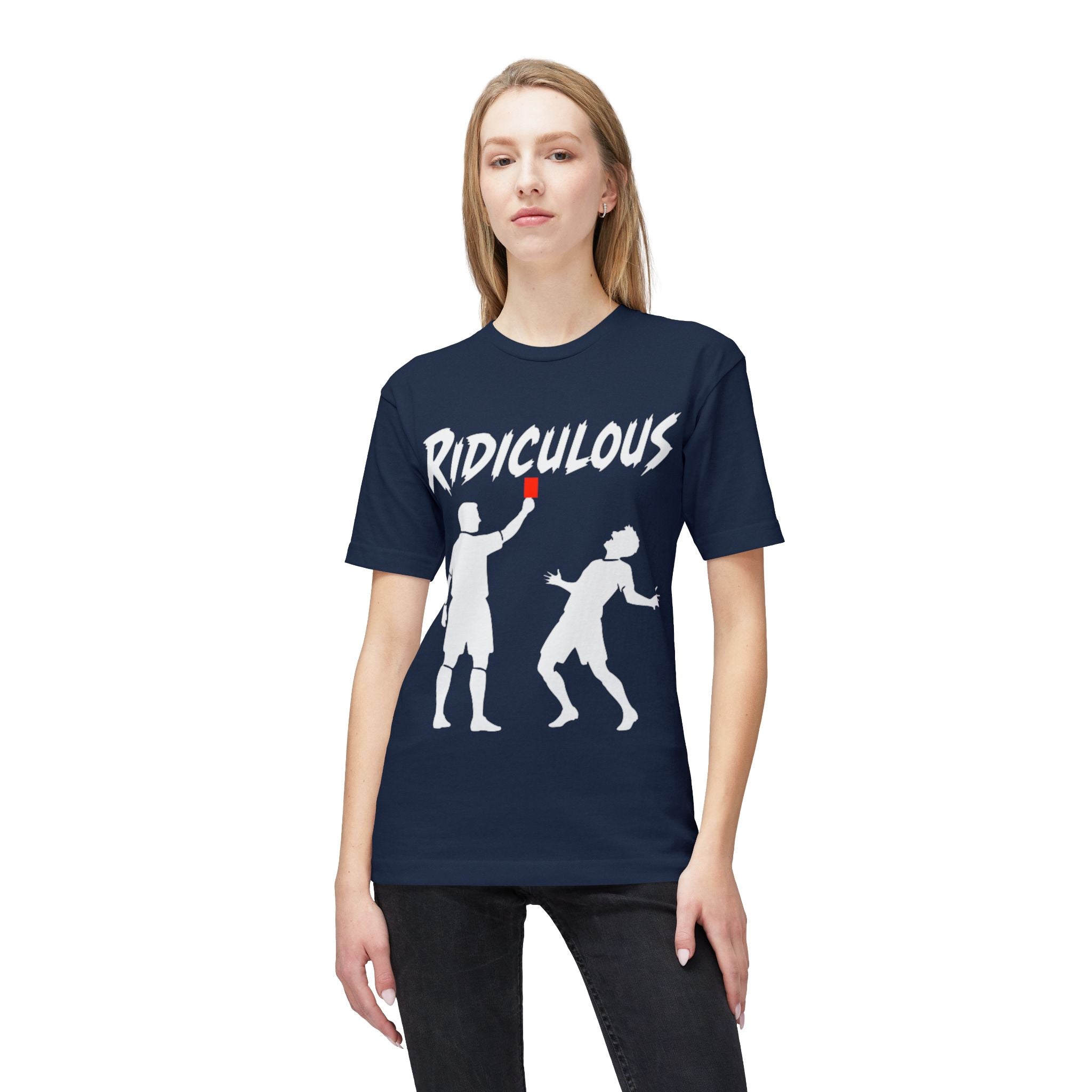 FIFA World Cup 2026 Ridiculous T-Shirt — Silhouette Prank Phone Flash Design