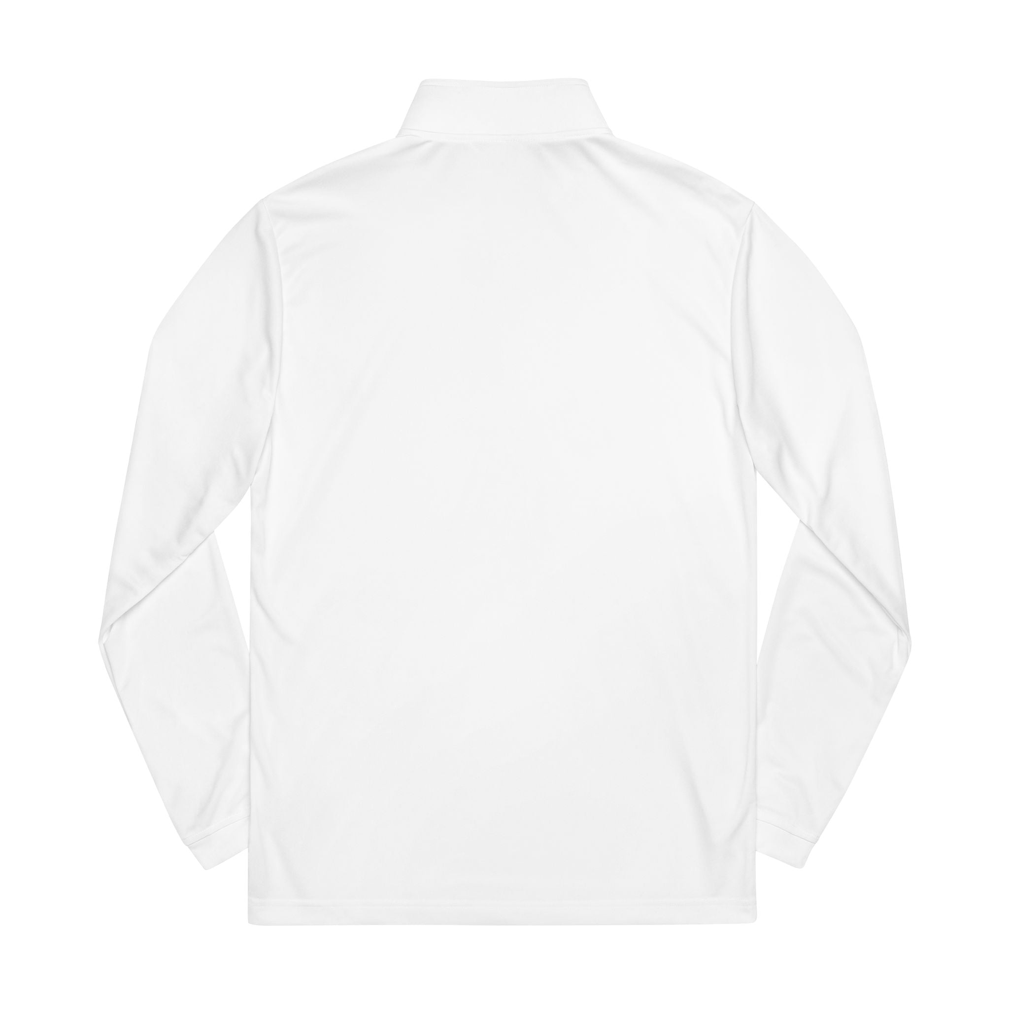 Abstract Mosaic Logo Quarter-Zip Pullover | Embroidered Chest