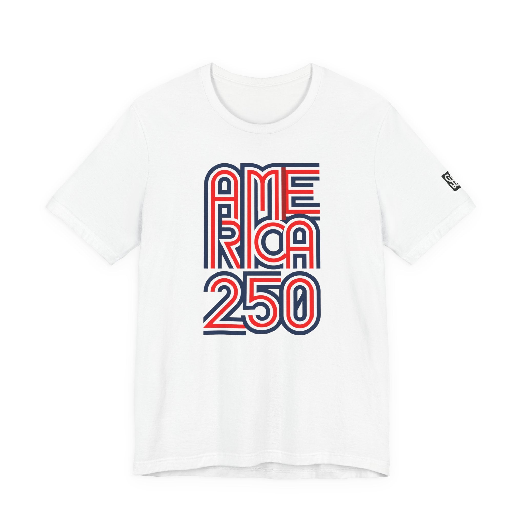 America 250 Retro Stripes Tee
