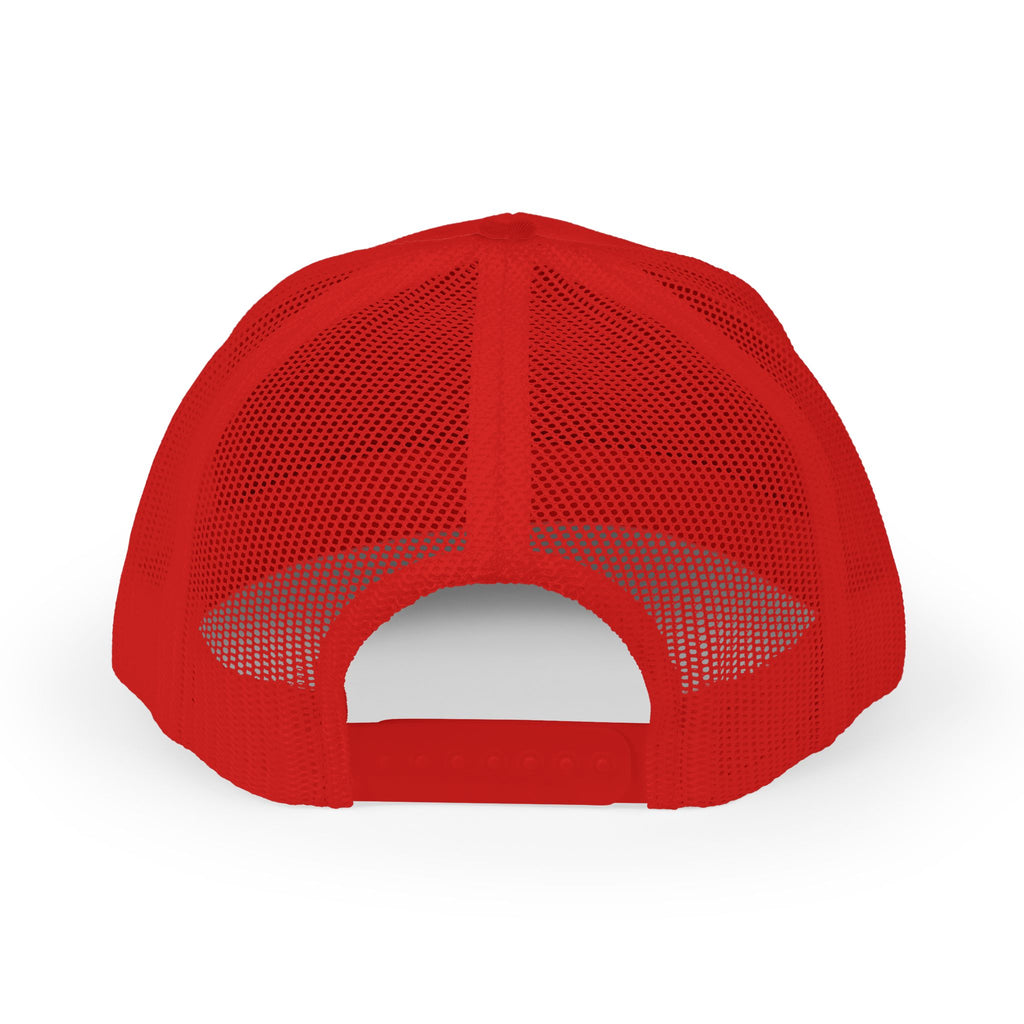 America 250 Snapback Cap | Patriotic USA Flag Text Trucker Hat