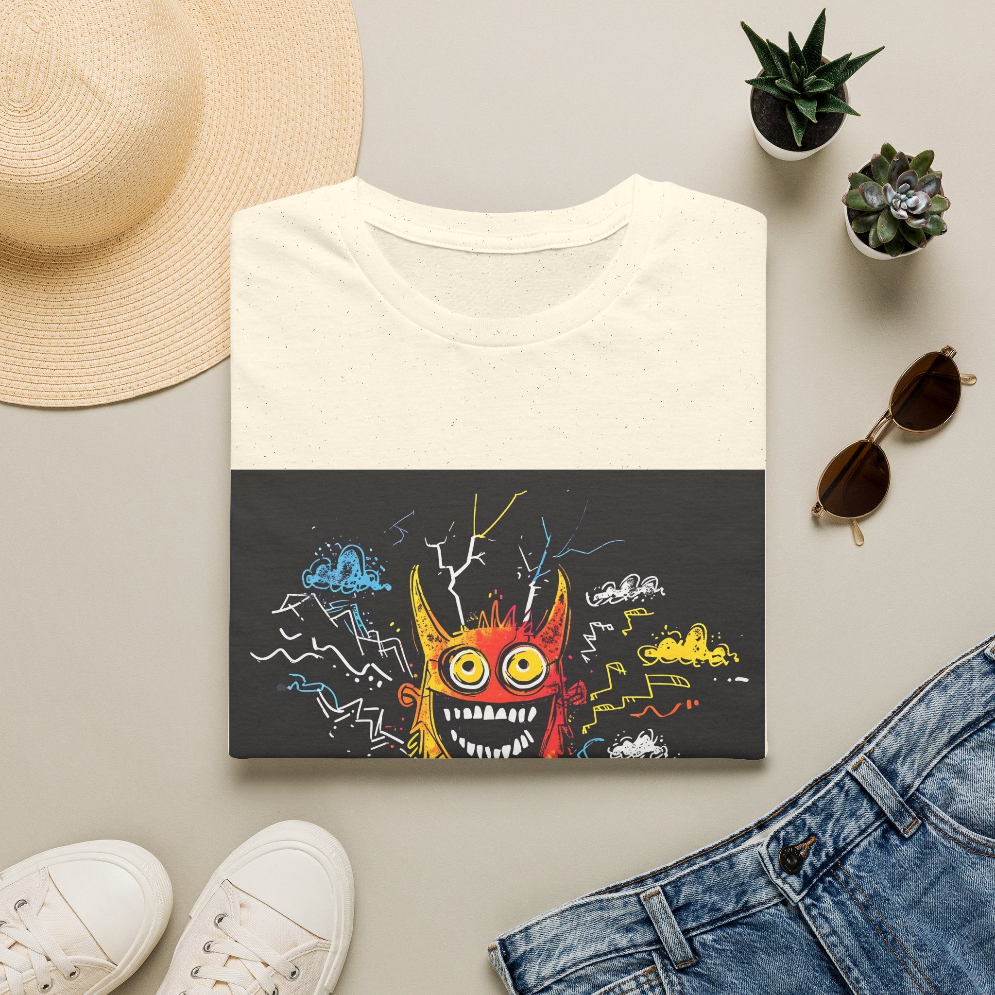 oryggy Originals Summer line Grinning Monster Tee