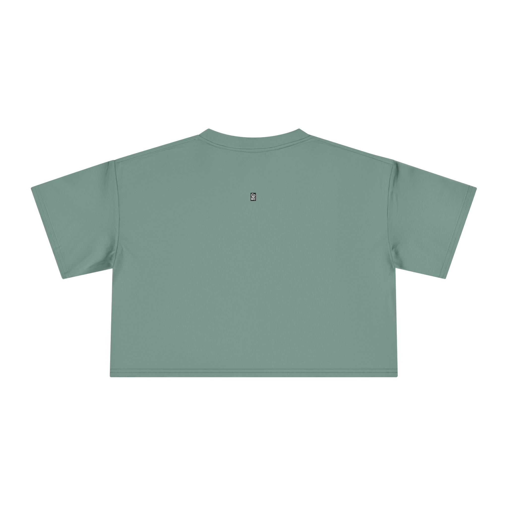 America 250 Crop Tee — Patriotic 3D Red & Blue Graphic