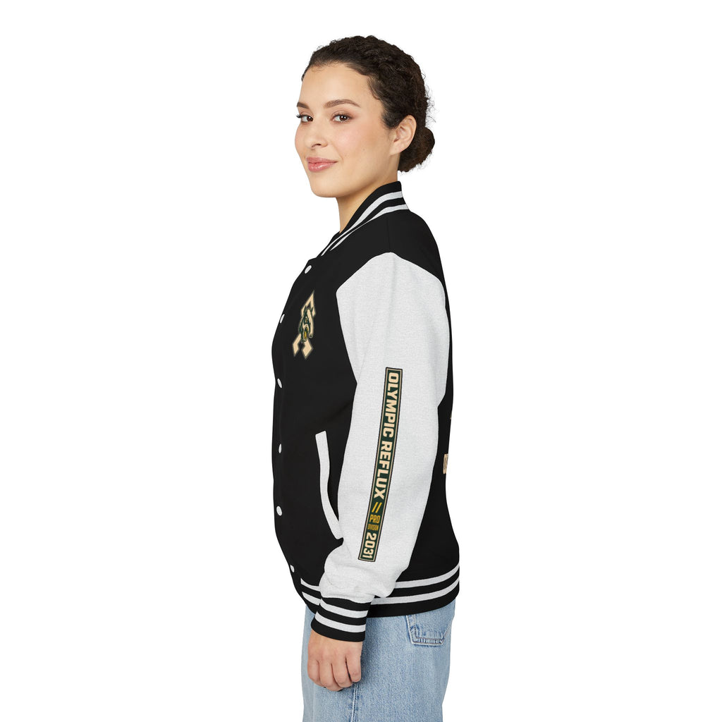 OR Olympic Reflux Varsity Jacket — Alexander Peterson "The Concrete is Master" Edition
