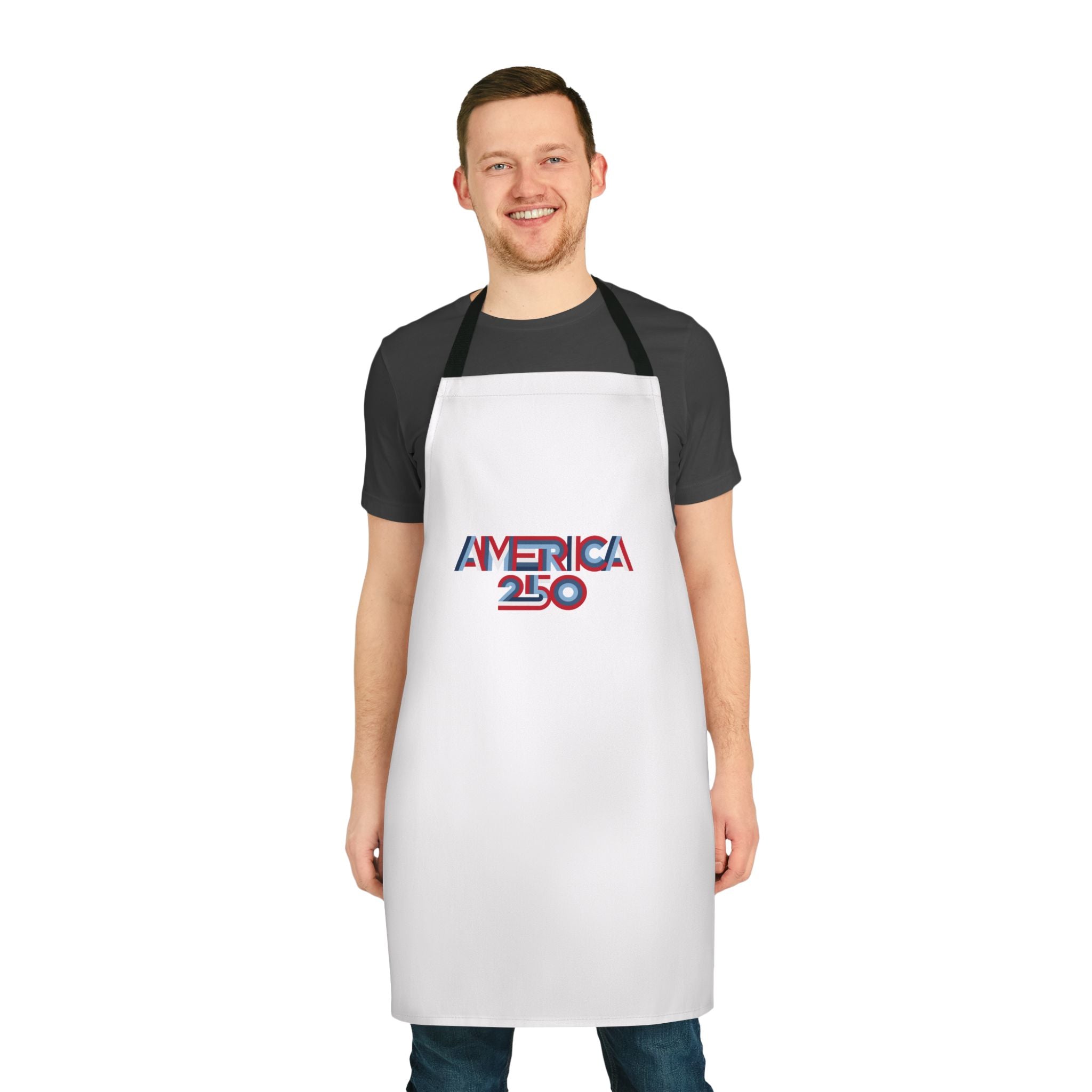 America 250 Apron | Patriotic 4th of July Kitchen Apron