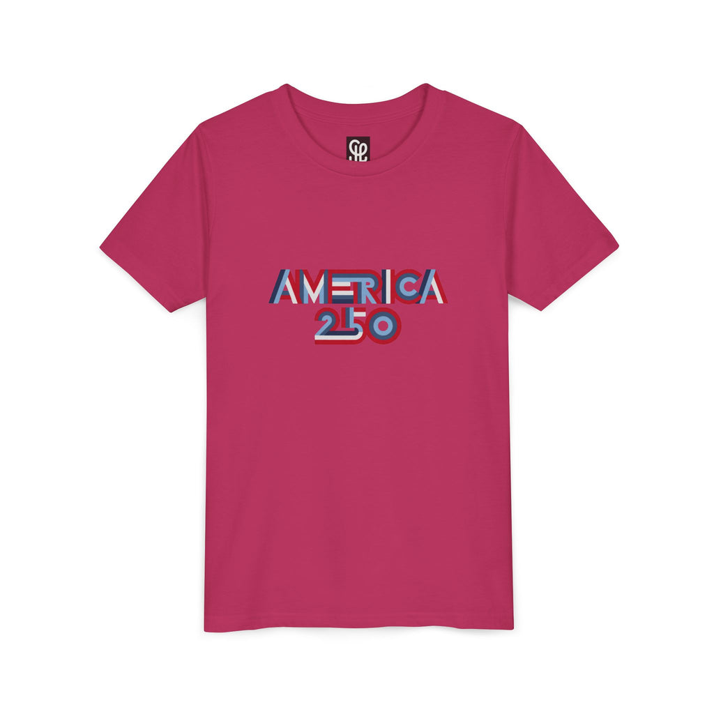America 250 Youth Tee — Patriotic 250th Anniversary Kids T-Shirt