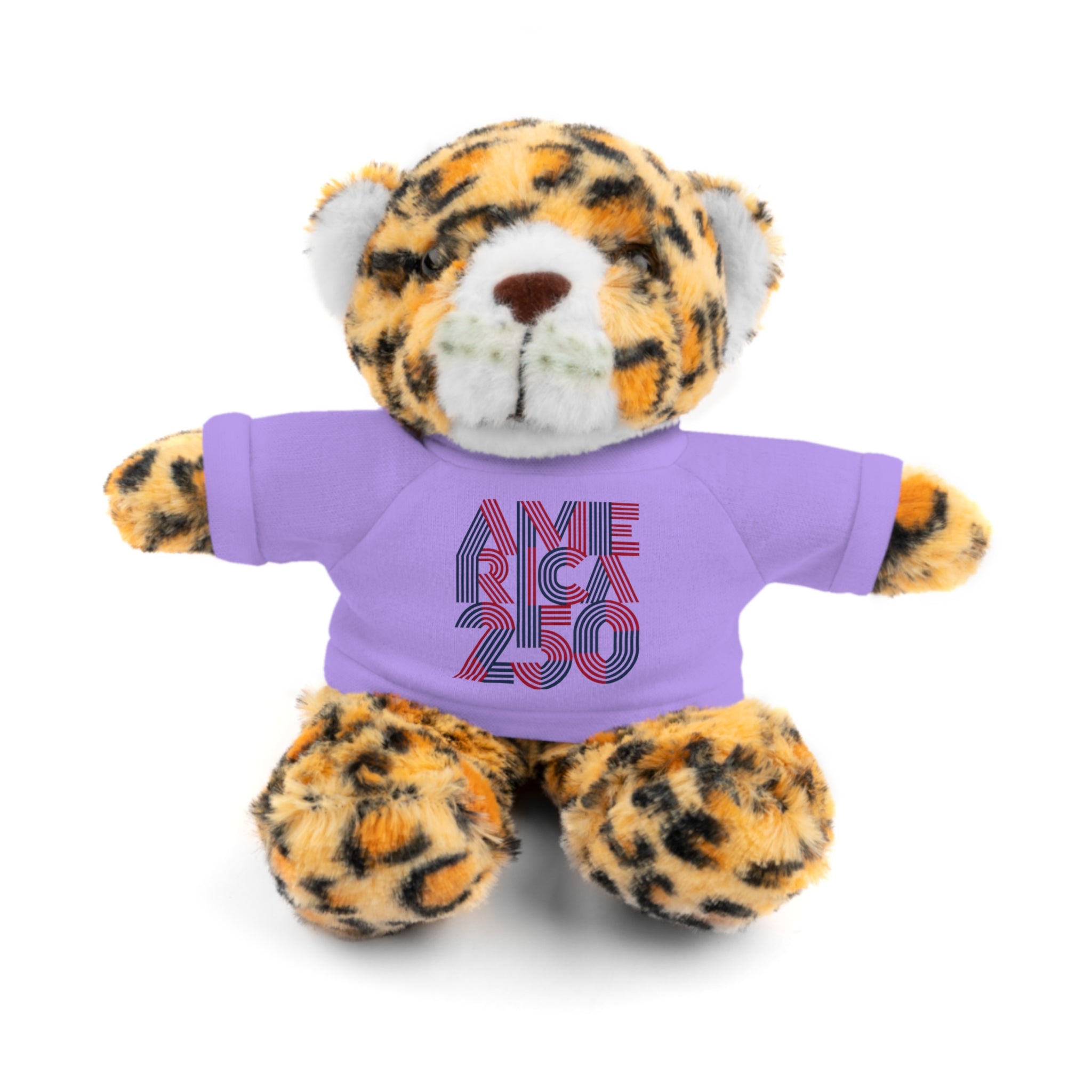America 250 Teddy Bear plush | Patriotic stuffed animal with tee
