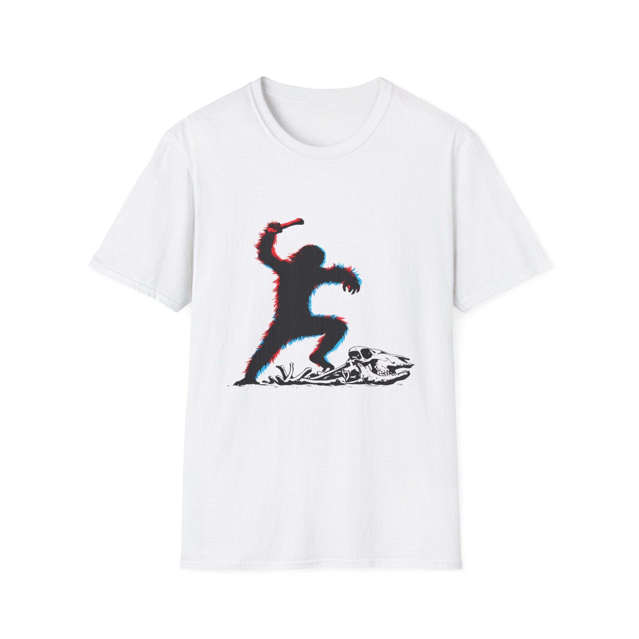 oryggy Originals Summer line Graphic T-Shirt — Glitch Silhouette Tee