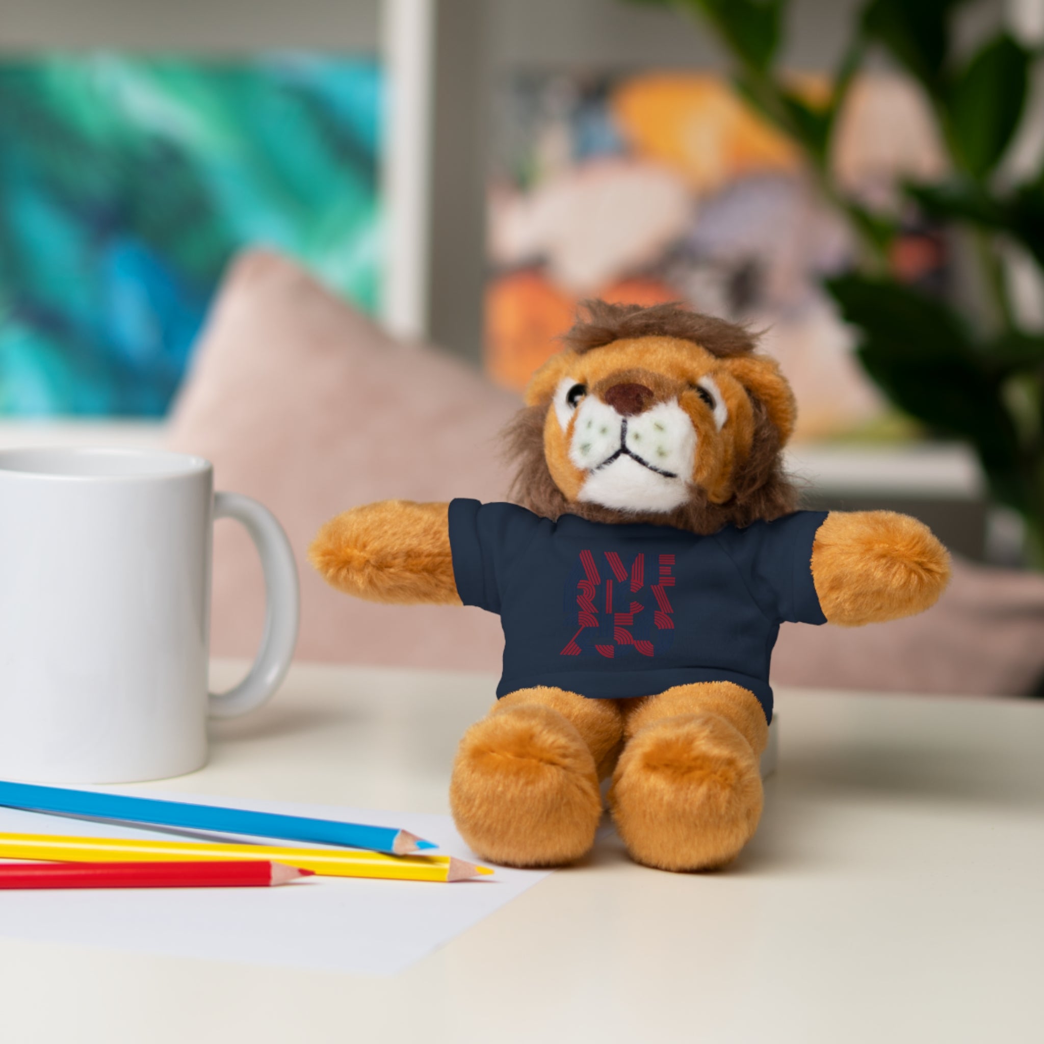 America 250 Teddy Bear plush | Patriotic stuffed animal with tee