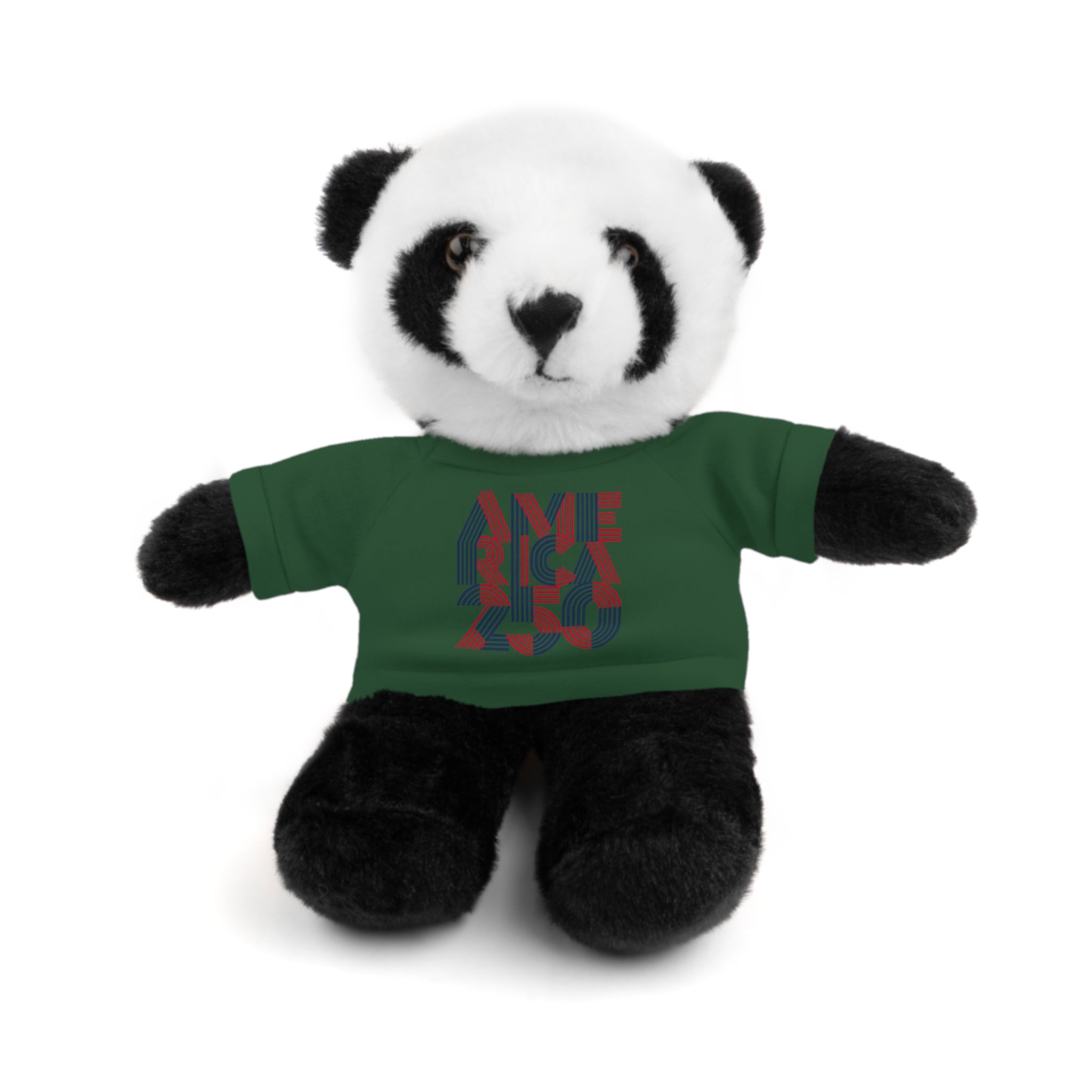 America 250 Teddy Bear plush | Patriotic stuffed animal with tee