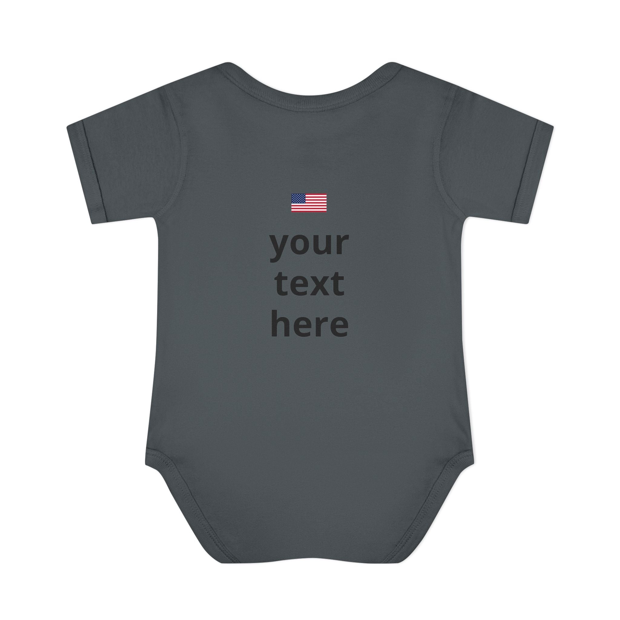 America 250 Personalized Infant Bodysuit | USA Flag